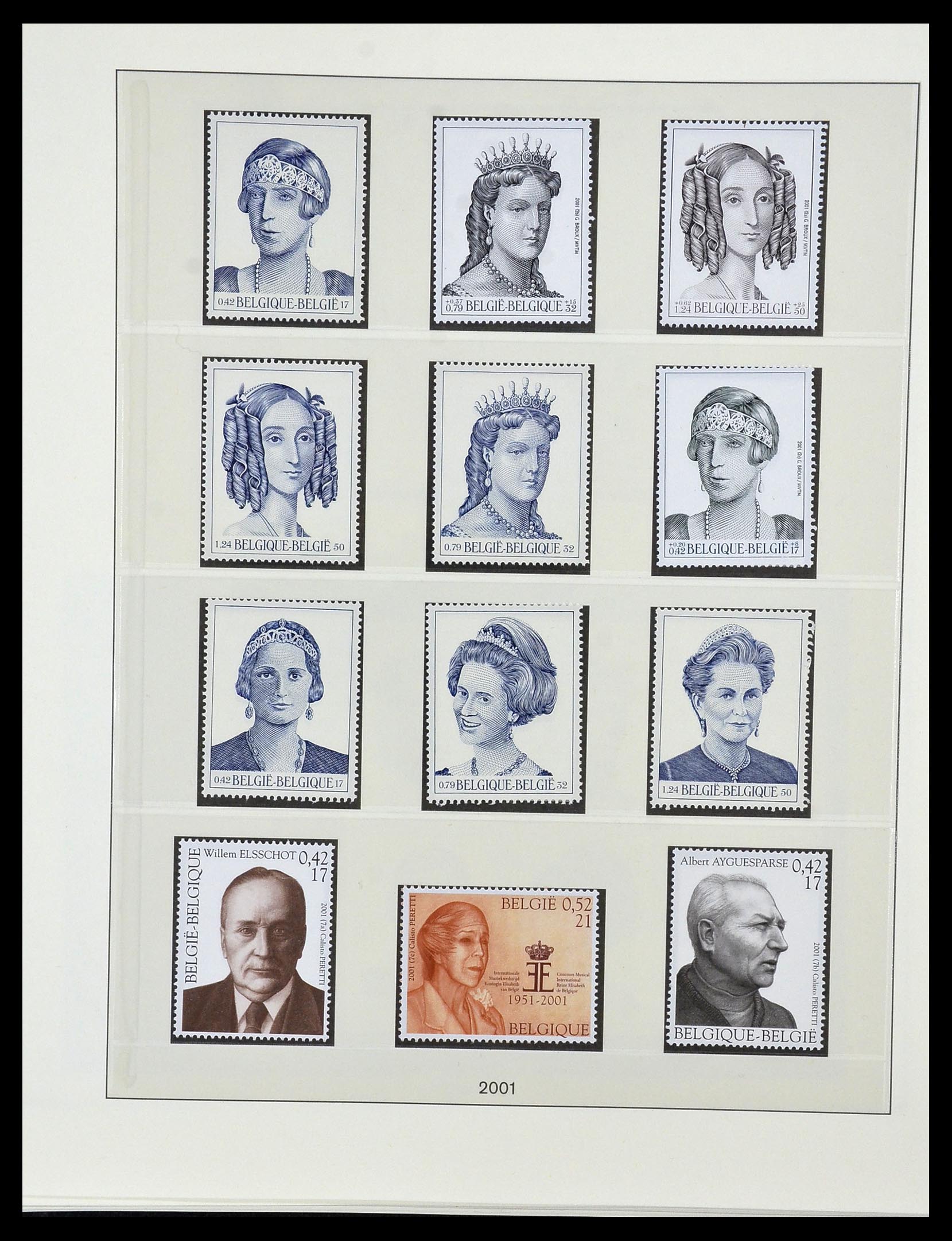 34019 174 - Postzegelverzameling 34019 België 1960-2004.
