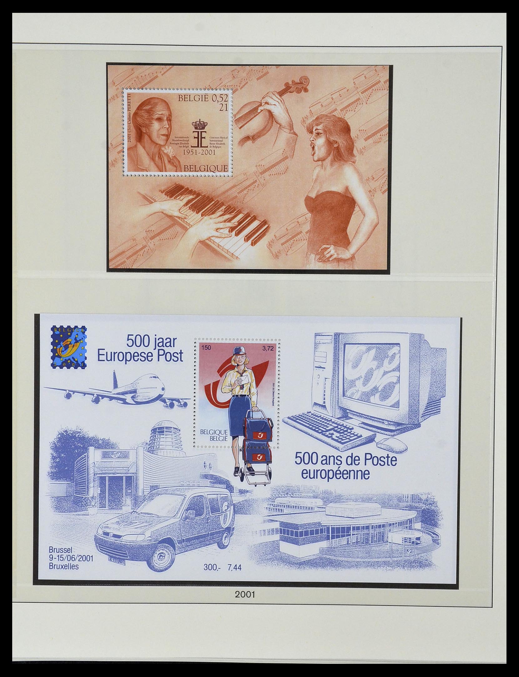 34019 176 - Stamp collection 34019 Belgium 1960-2004.