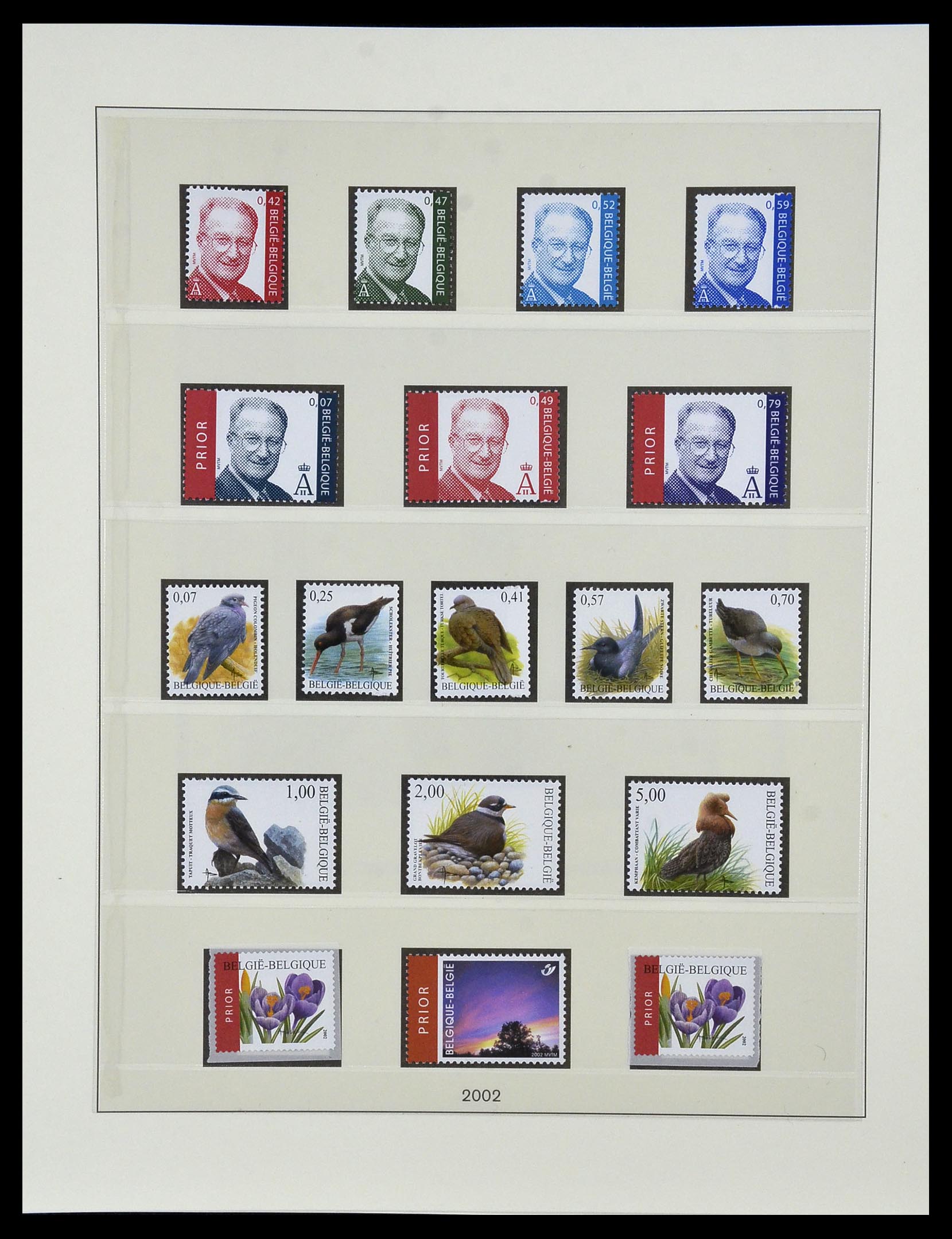 34019 194 - Postzegelverzameling 34019 België 1960-2004.