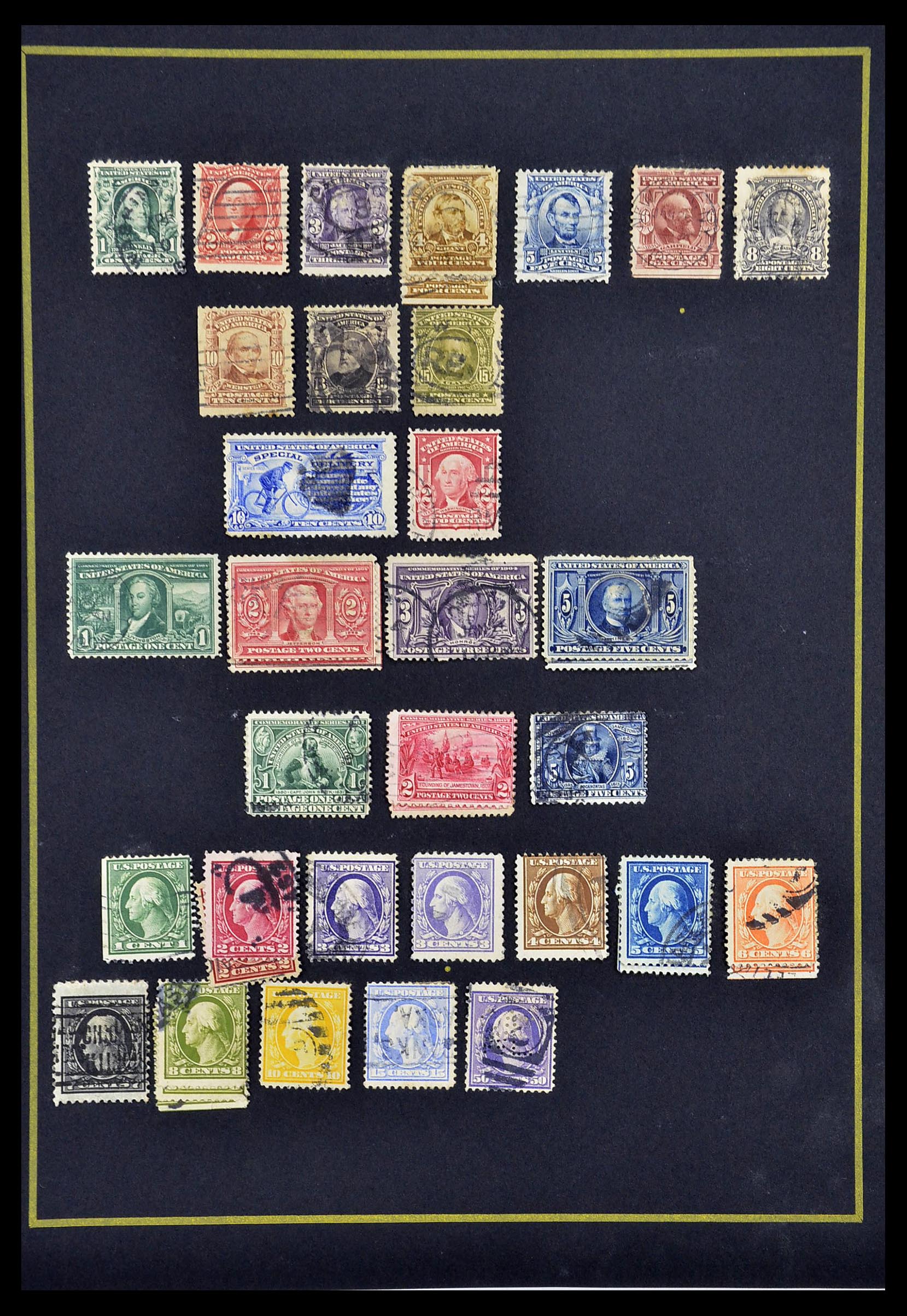34020 005 - Postzegelverzameling 34020 USA klassiek 1857-1920.