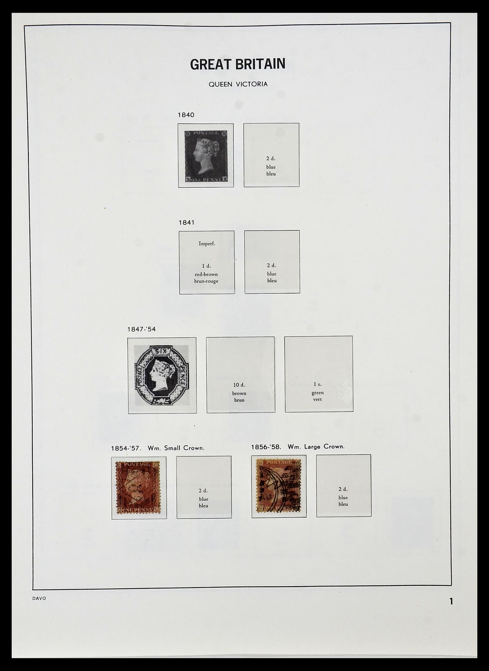 34021 001 - Postzegelverzameling 34021 Wereld uitzoekpartij 1854-1986.