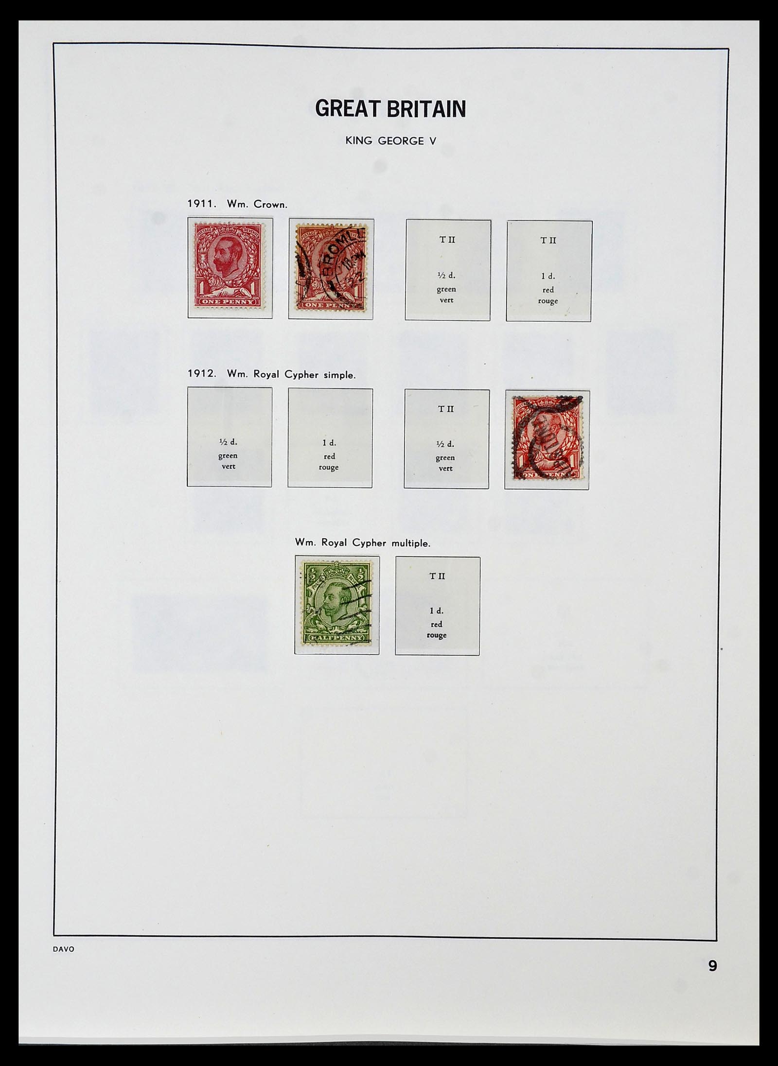 34021 009 - Stamp collection 34021 World sorting lot 1854-1986.