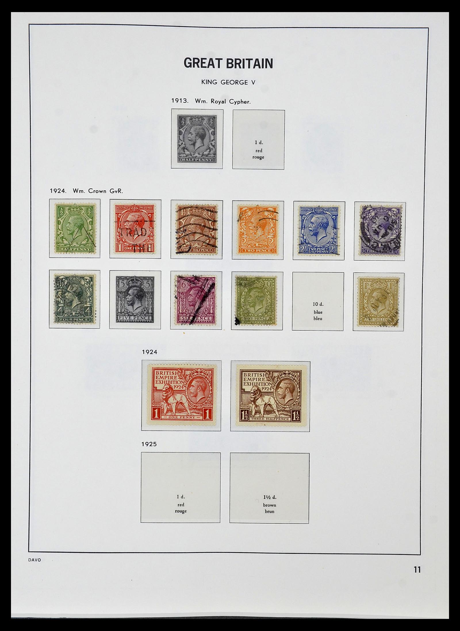34021 011 - Stamp collection 34021 World sorting lot 1854-1986.