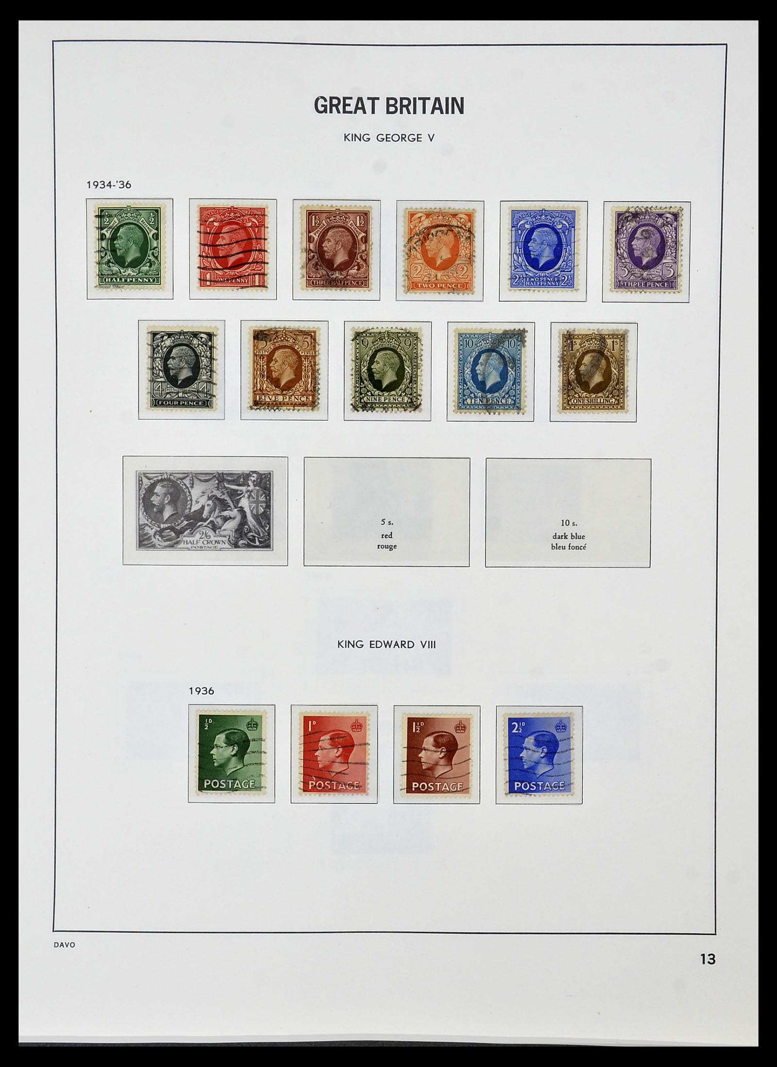 34021 013 - Postzegelverzameling 34021 Wereld uitzoekpartij 1854-1986.
