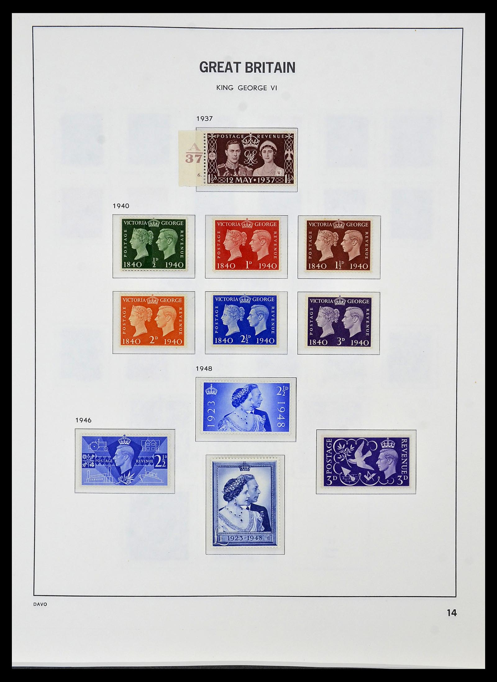 34021 014 - Postzegelverzameling 34021 Wereld uitzoekpartij 1854-1986.