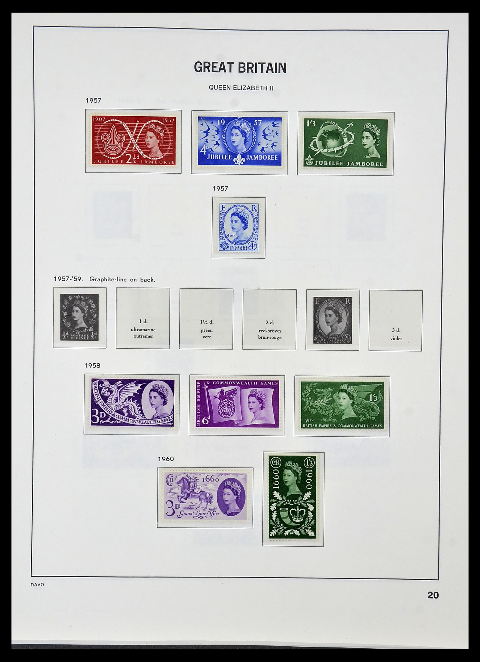 34021 020 - Postzegelverzameling 34021 Wereld uitzoekpartij 1854-1986.