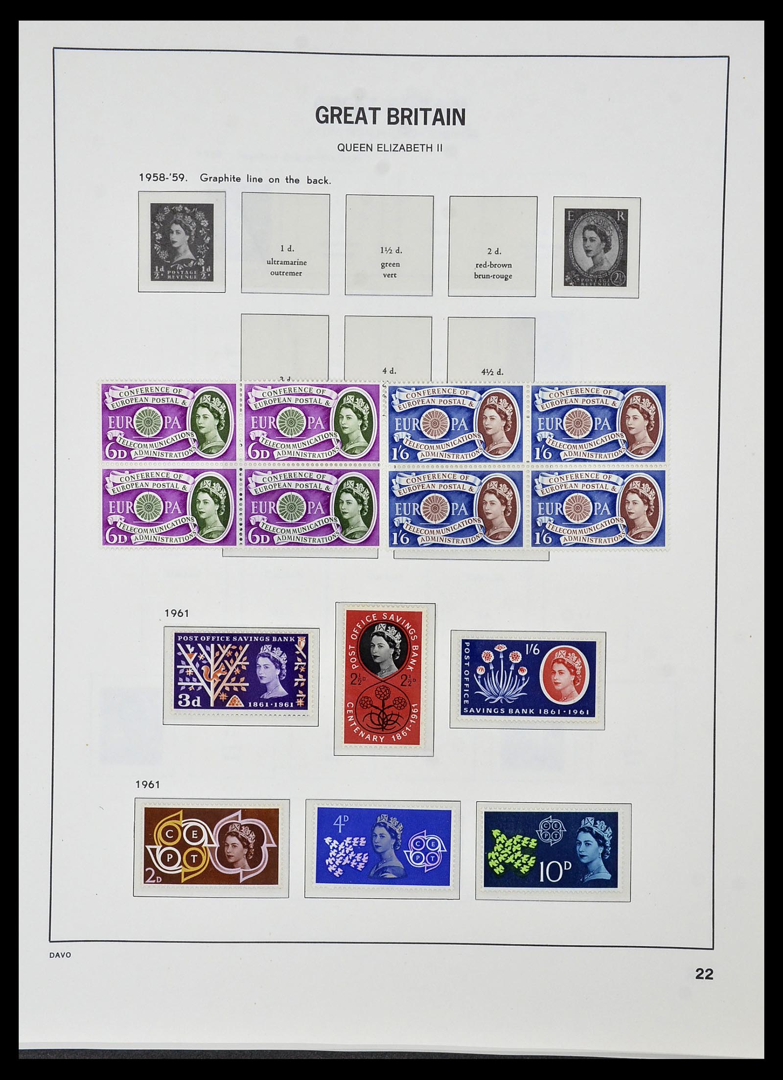 34021 022 - Postzegelverzameling 34021 Wereld uitzoekpartij 1854-1986.