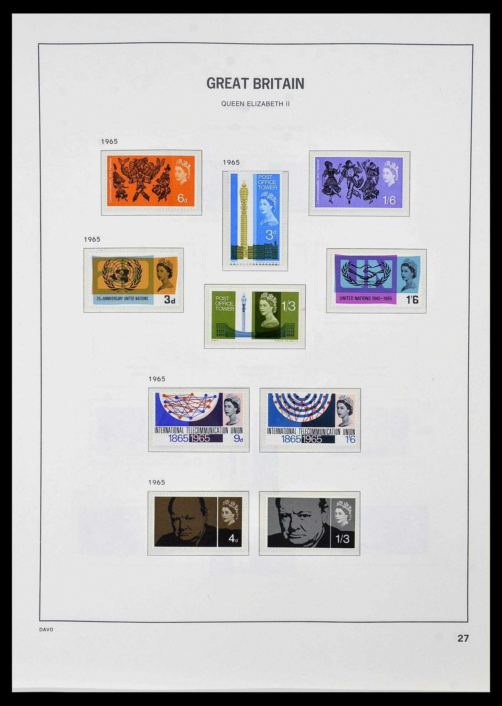 34021 030 - Postzegelverzameling 34021 Wereld uitzoekpartij 1854-1986.