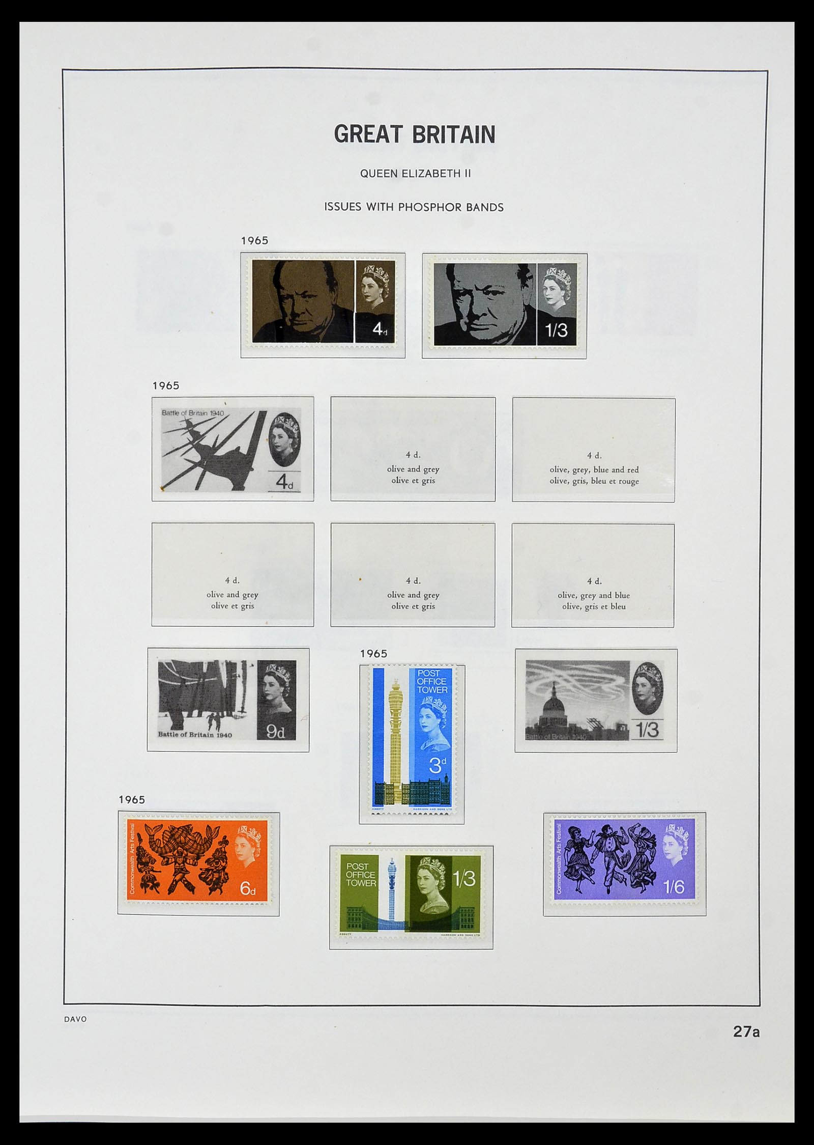 34021 031 - Stamp collection 34021 World sorting lot 1854-1986.