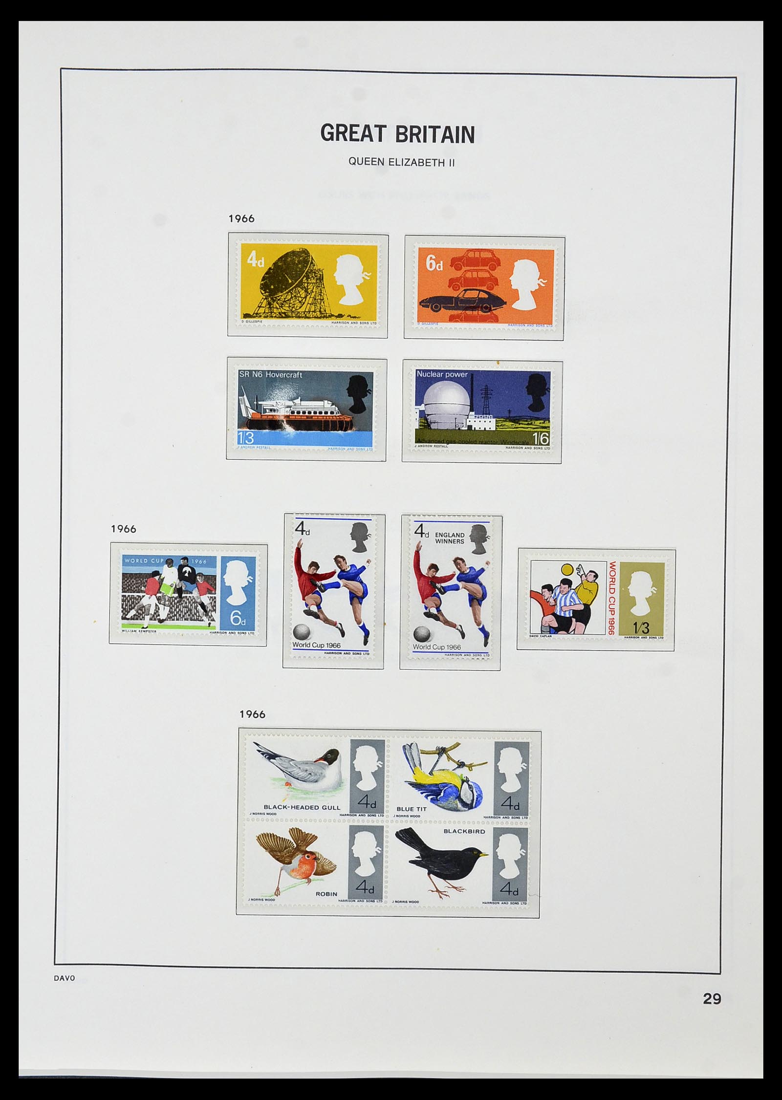 34021 034 - Postzegelverzameling 34021 Wereld uitzoekpartij 1854-1986.