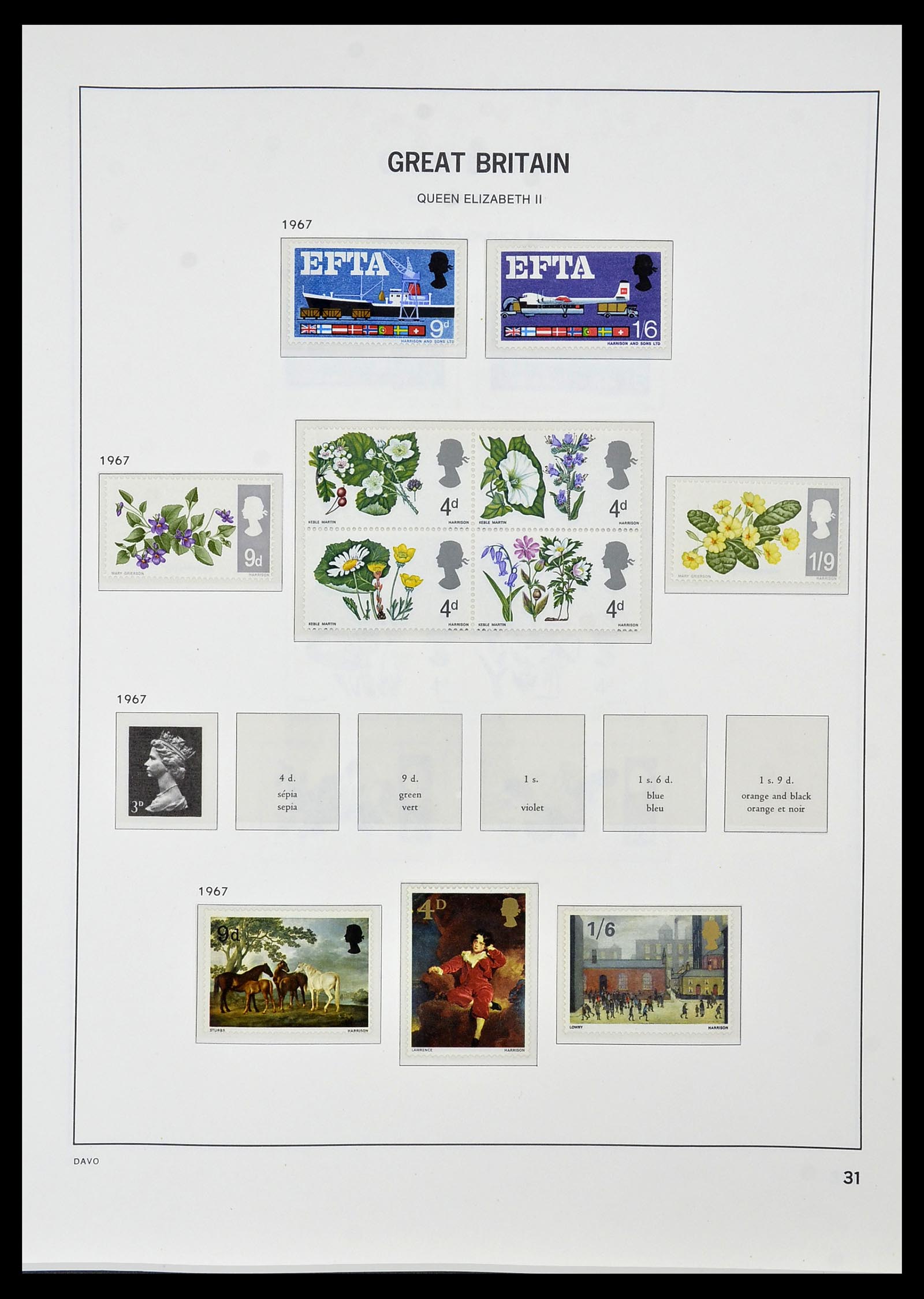 34021 038 - Postzegelverzameling 34021 Wereld uitzoekpartij 1854-1986.