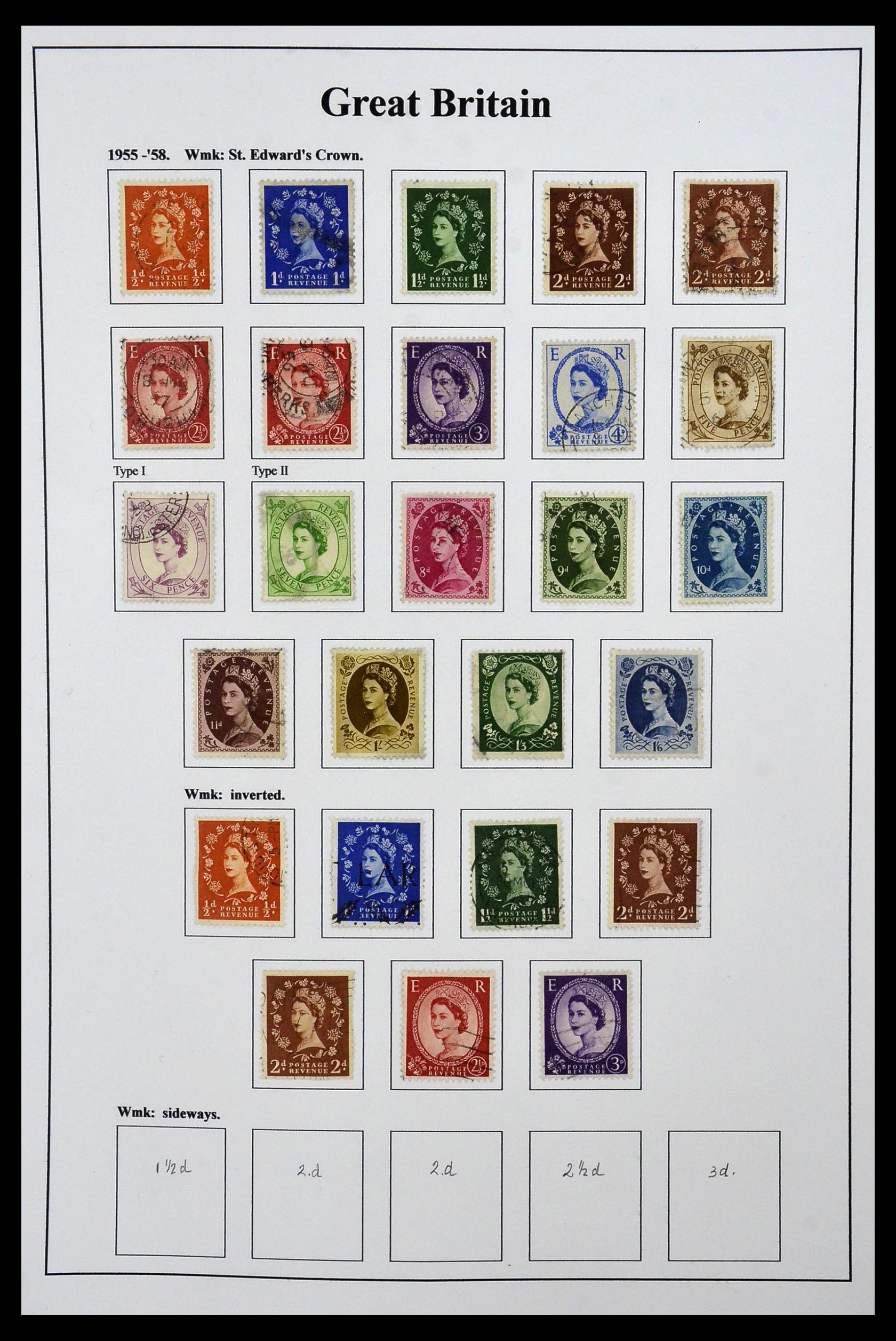 34022 003 - Stamp collection 34022 Great Britain 1952-2008.