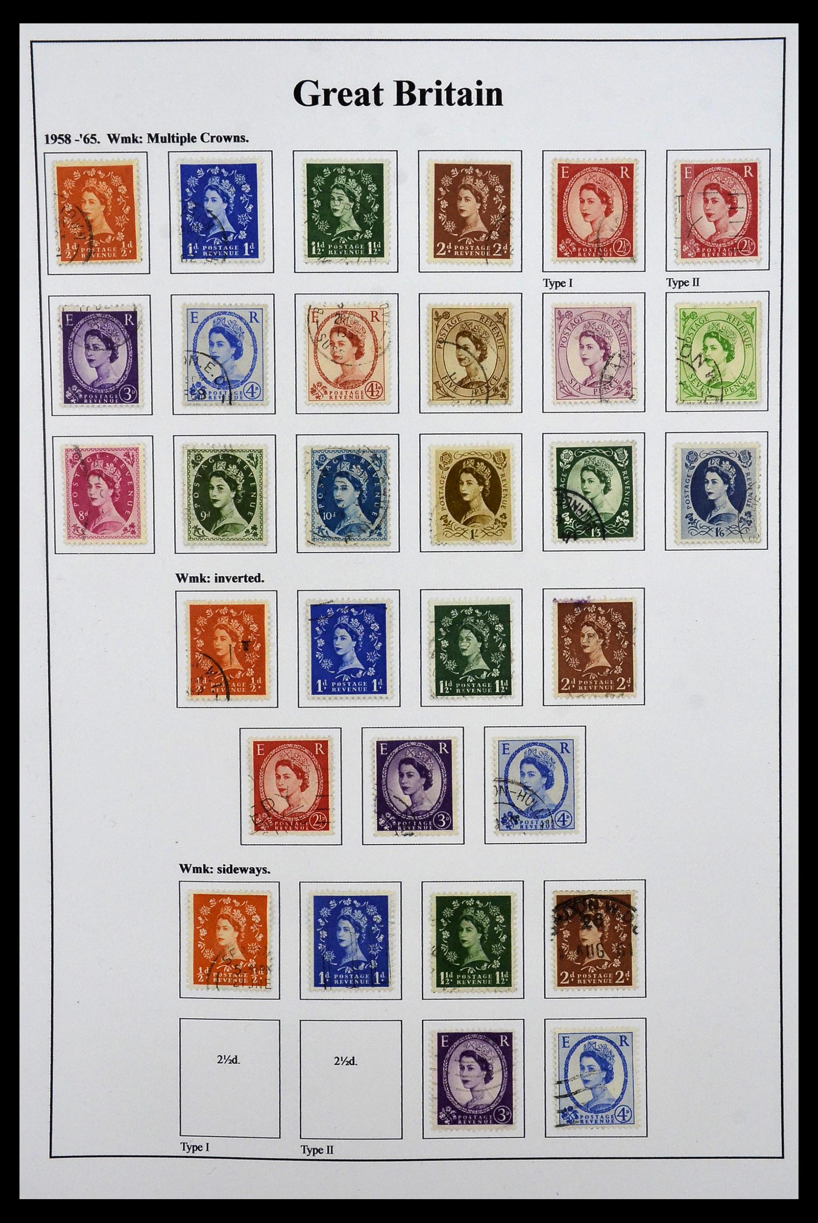 34022 005 - Stamp collection 34022 Great Britain 1952-2008.