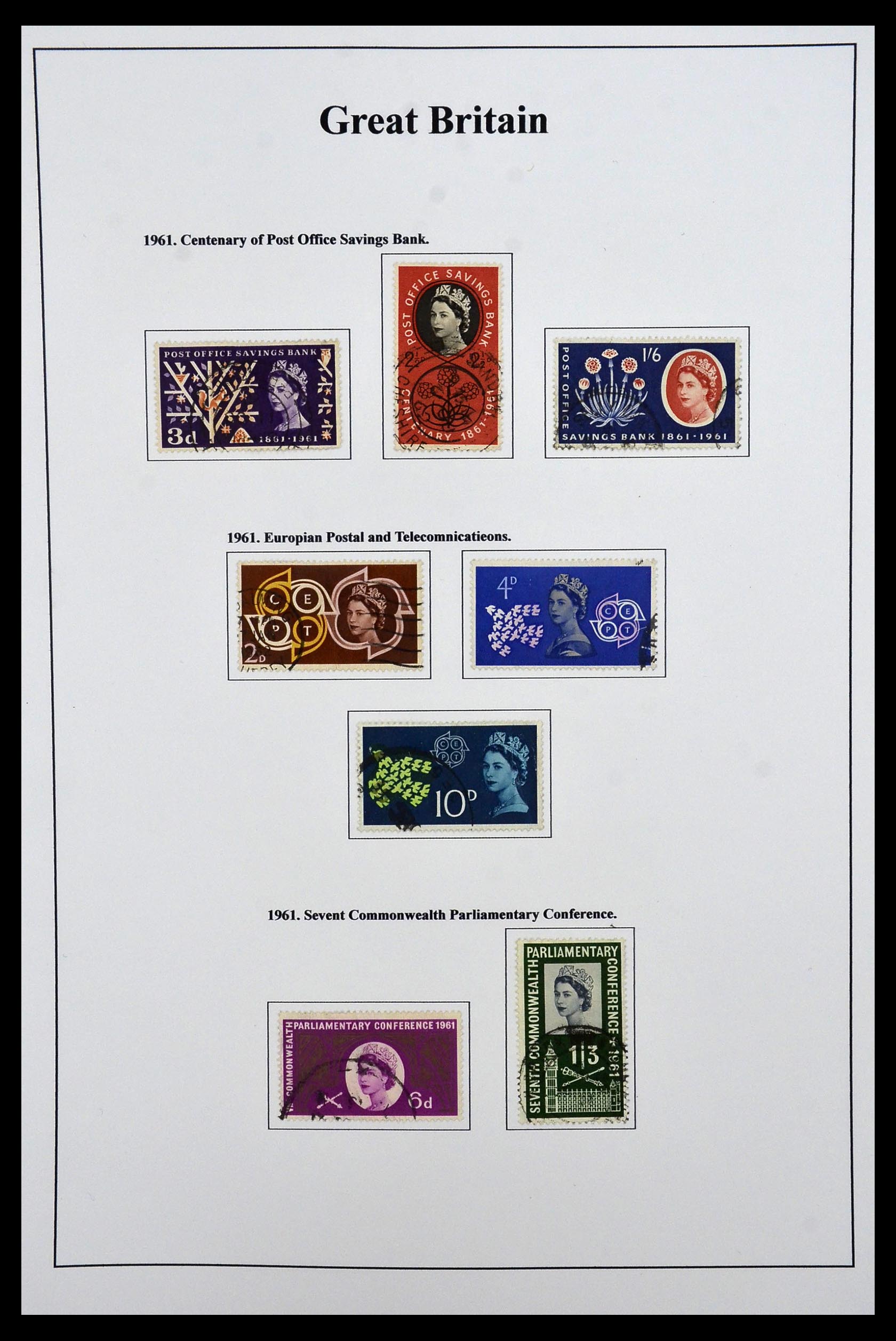 34022 010 - Stamp collection 34022 Great Britain 1952-2008.