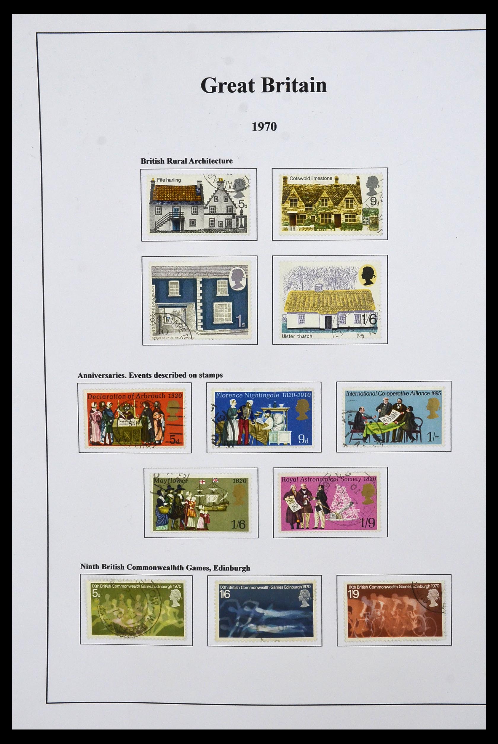 34022 013 - Stamp collection 34022 Great Britain 1952-2008.