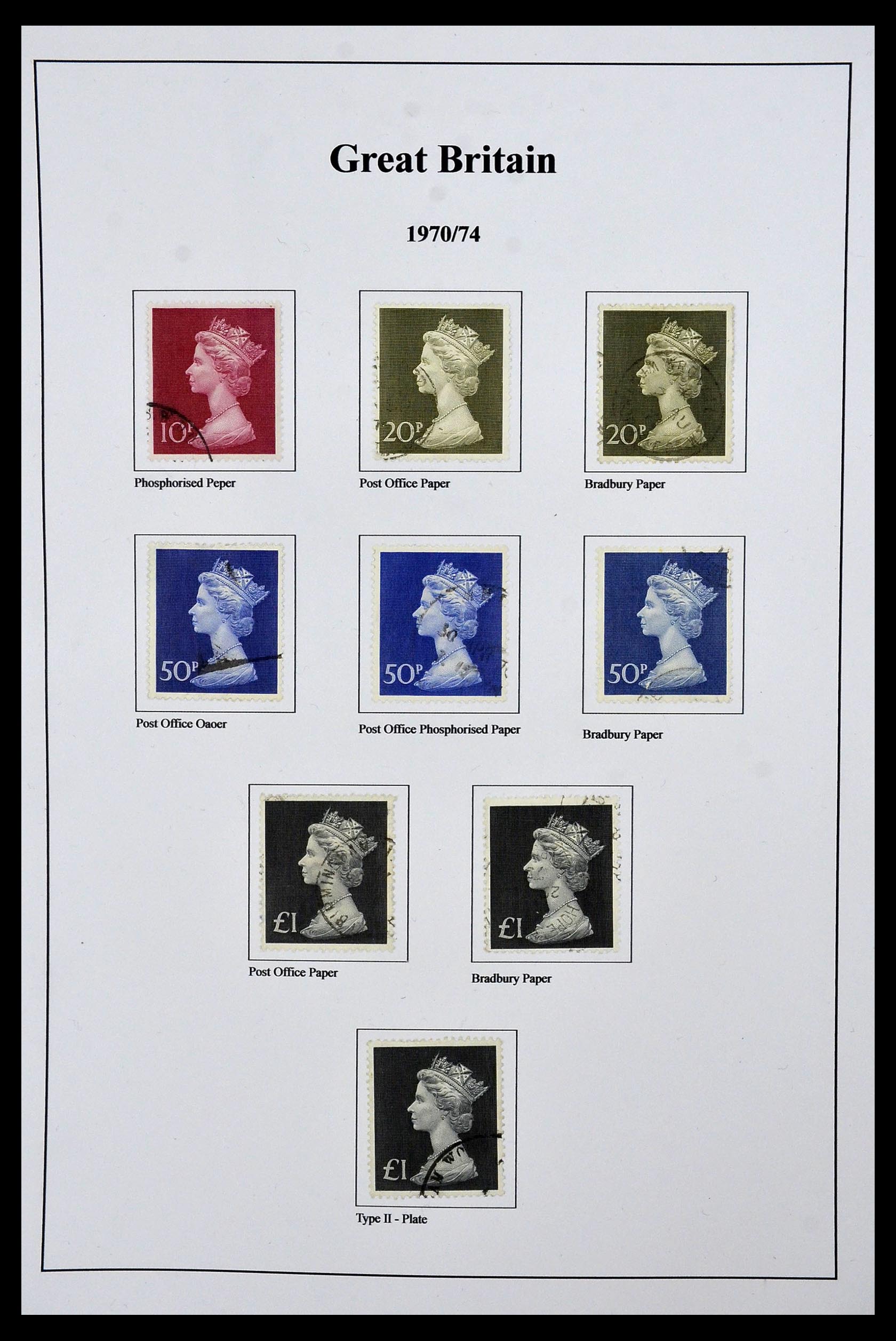 34022 015 - Stamp collection 34022 Great Britain 1952-2008.