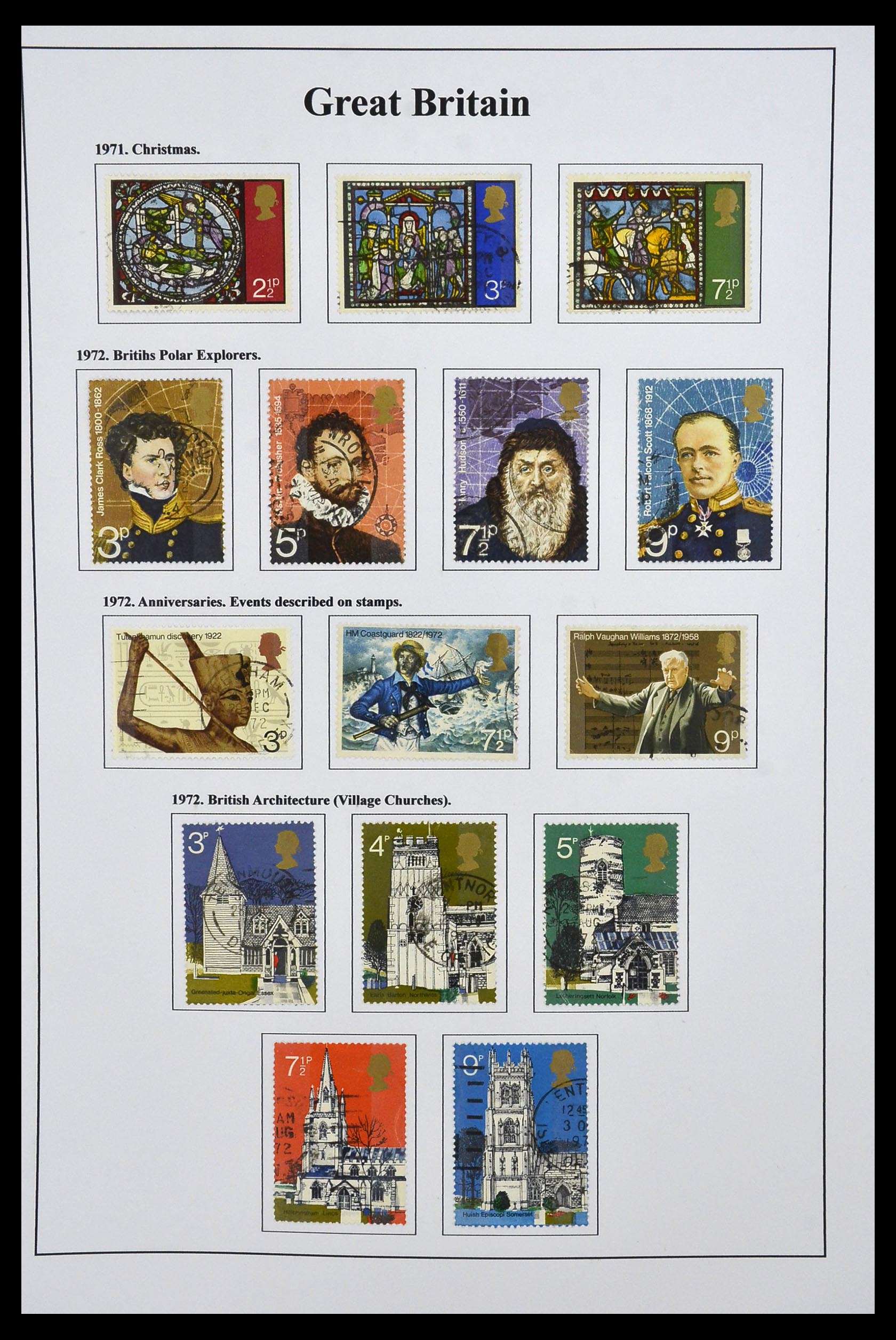 34022 017 - Stamp collection 34022 Great Britain 1952-2008.