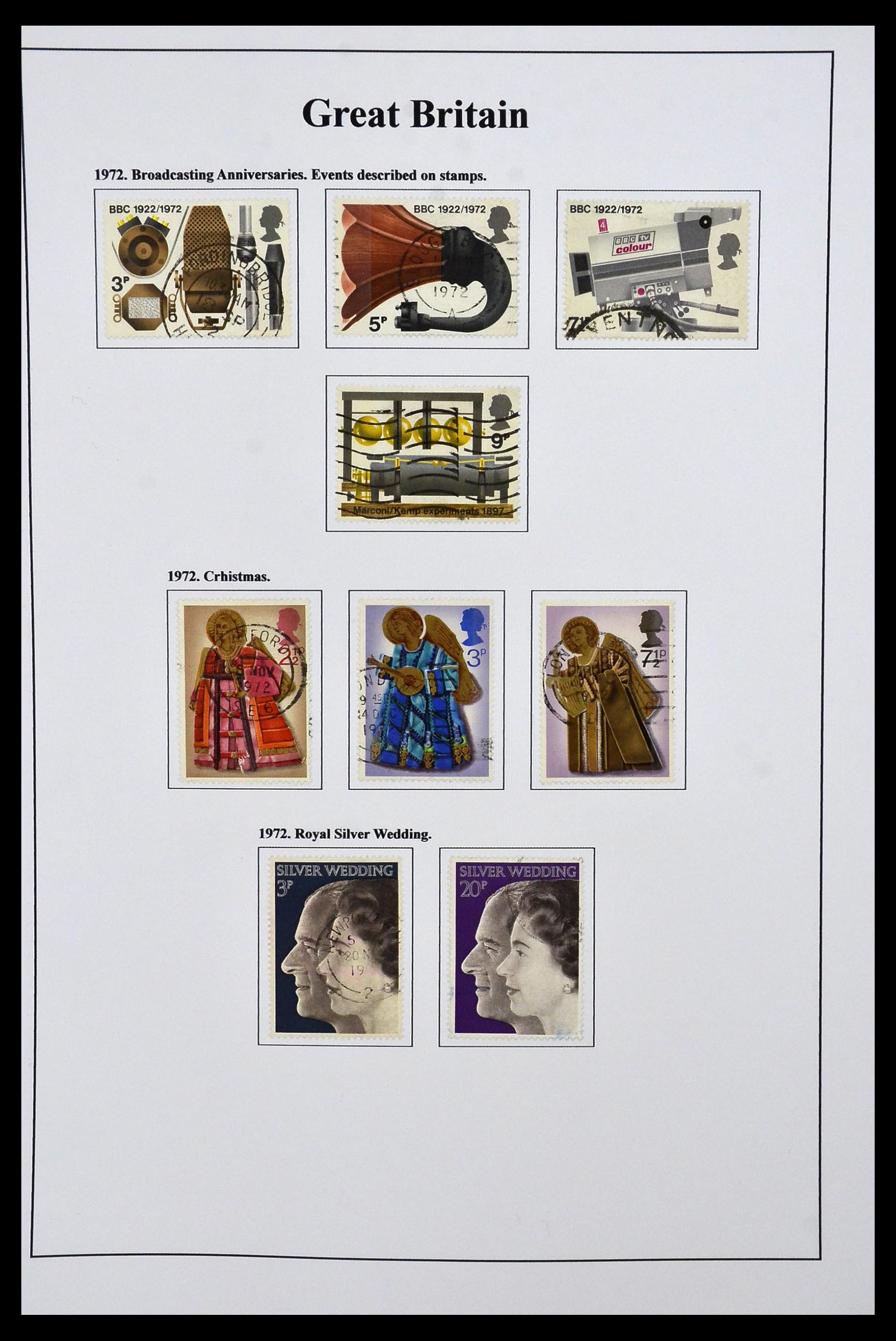 34022 018 - Stamp collection 34022 Great Britain 1952-2008.