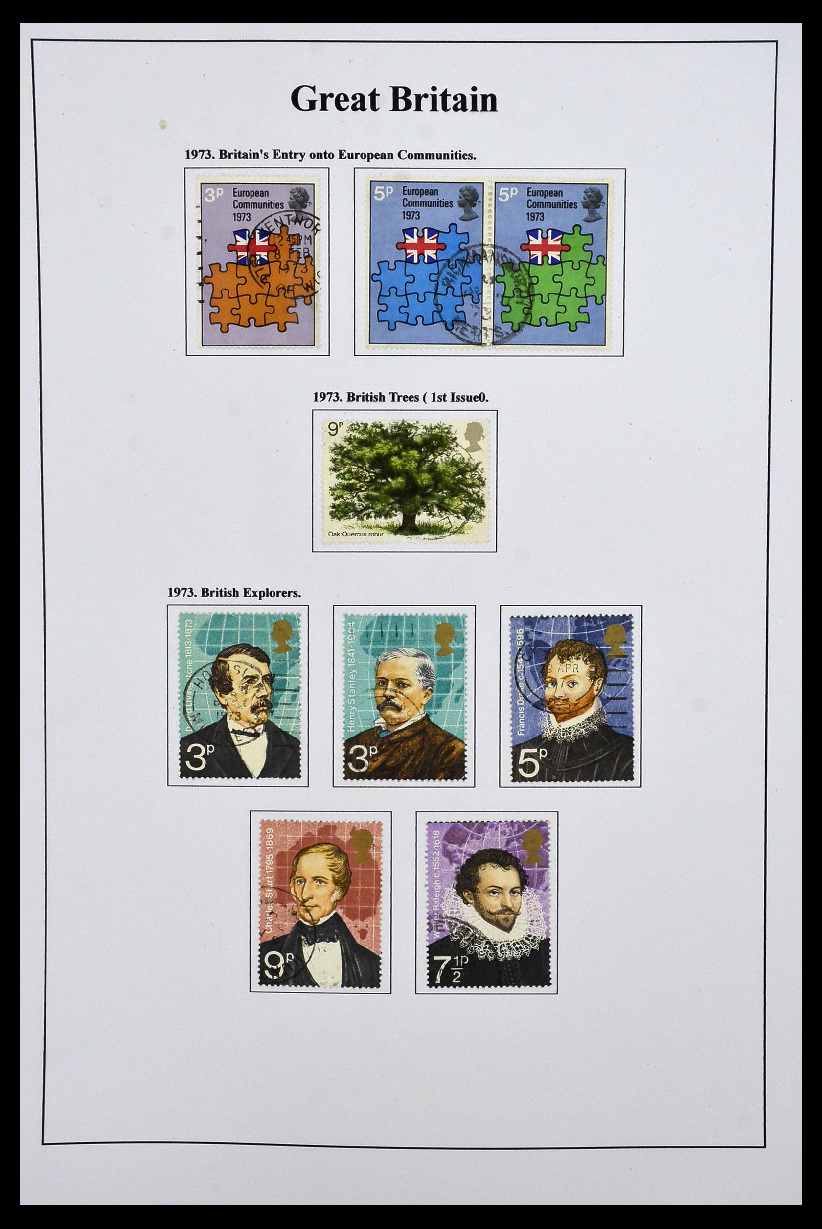 34022 019 - Stamp collection 34022 Great Britain 1952-2008.