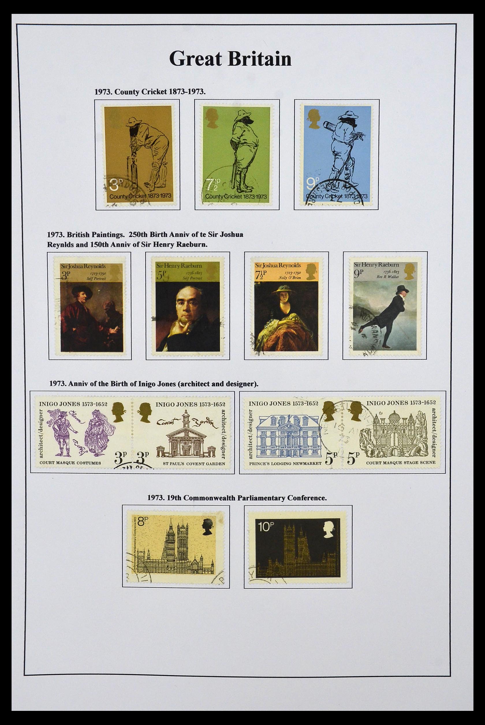 34022 020 - Stamp collection 34022 Great Britain 1952-2008.