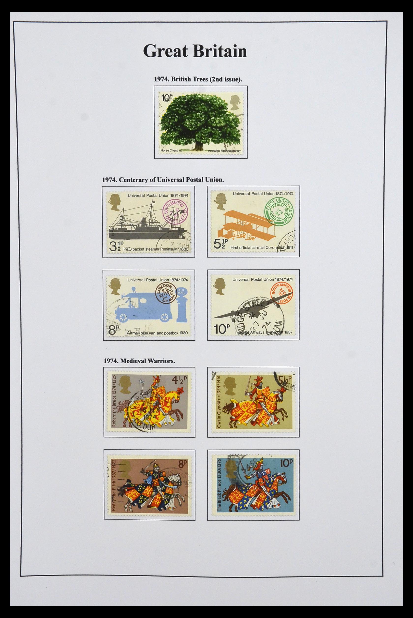 34022 022 - Stamp collection 34022 Great Britain 1952-2008.