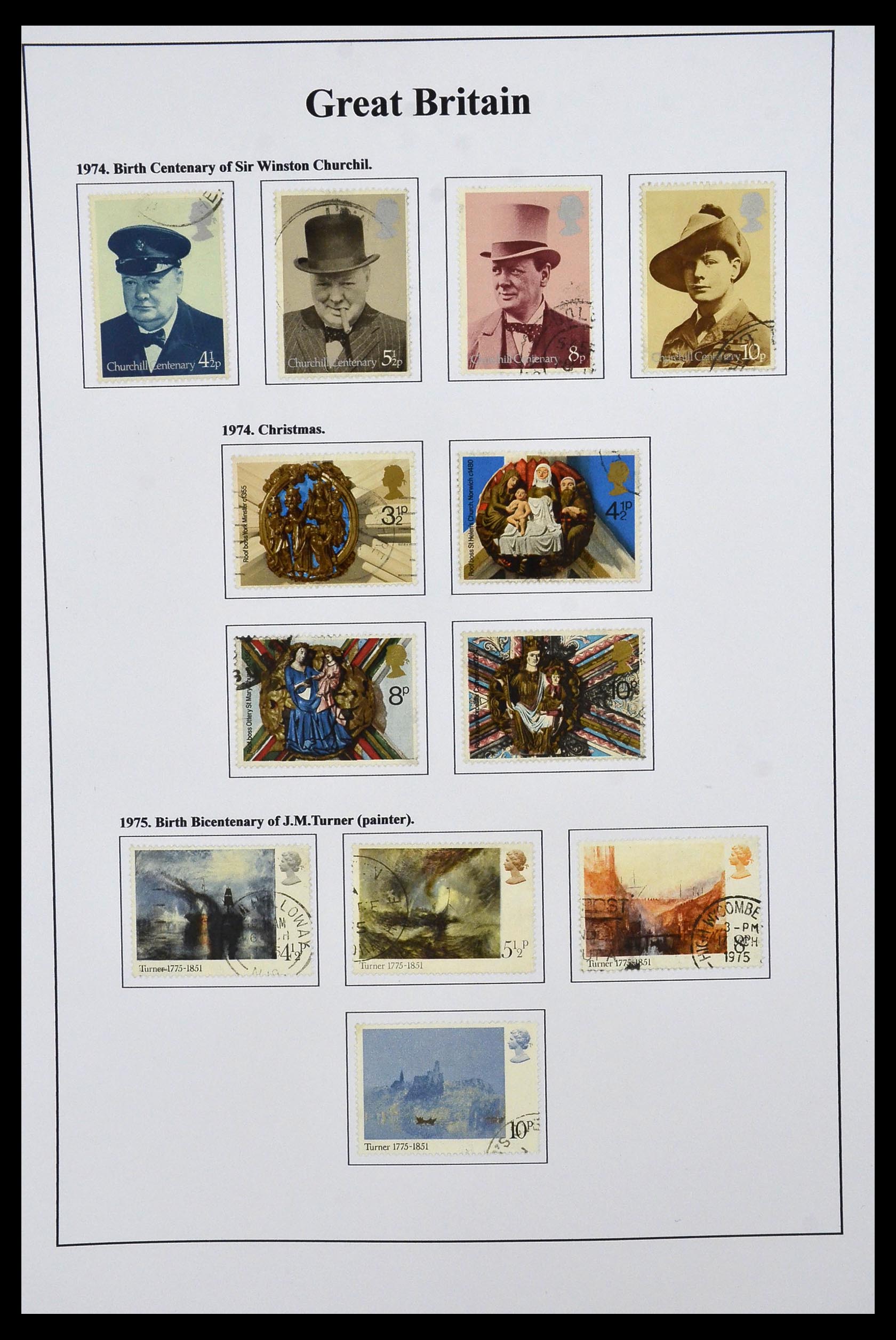 34022 023 - Stamp collection 34022 Great Britain 1952-2008.