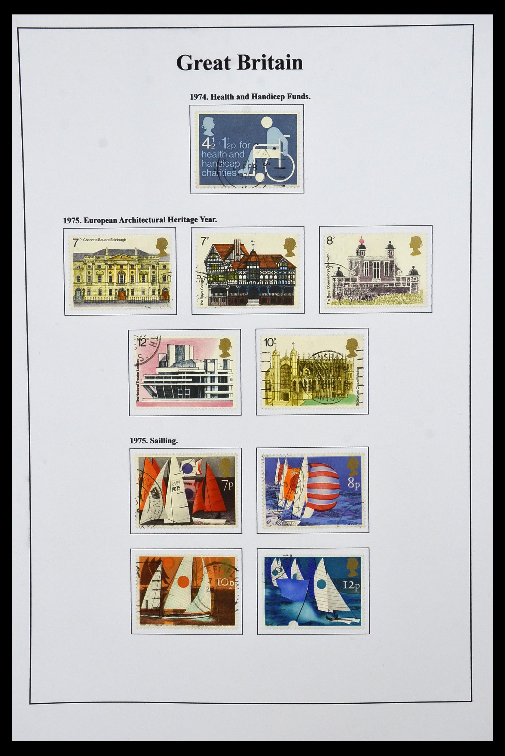 34022 024 - Stamp collection 34022 Great Britain 1952-2008.