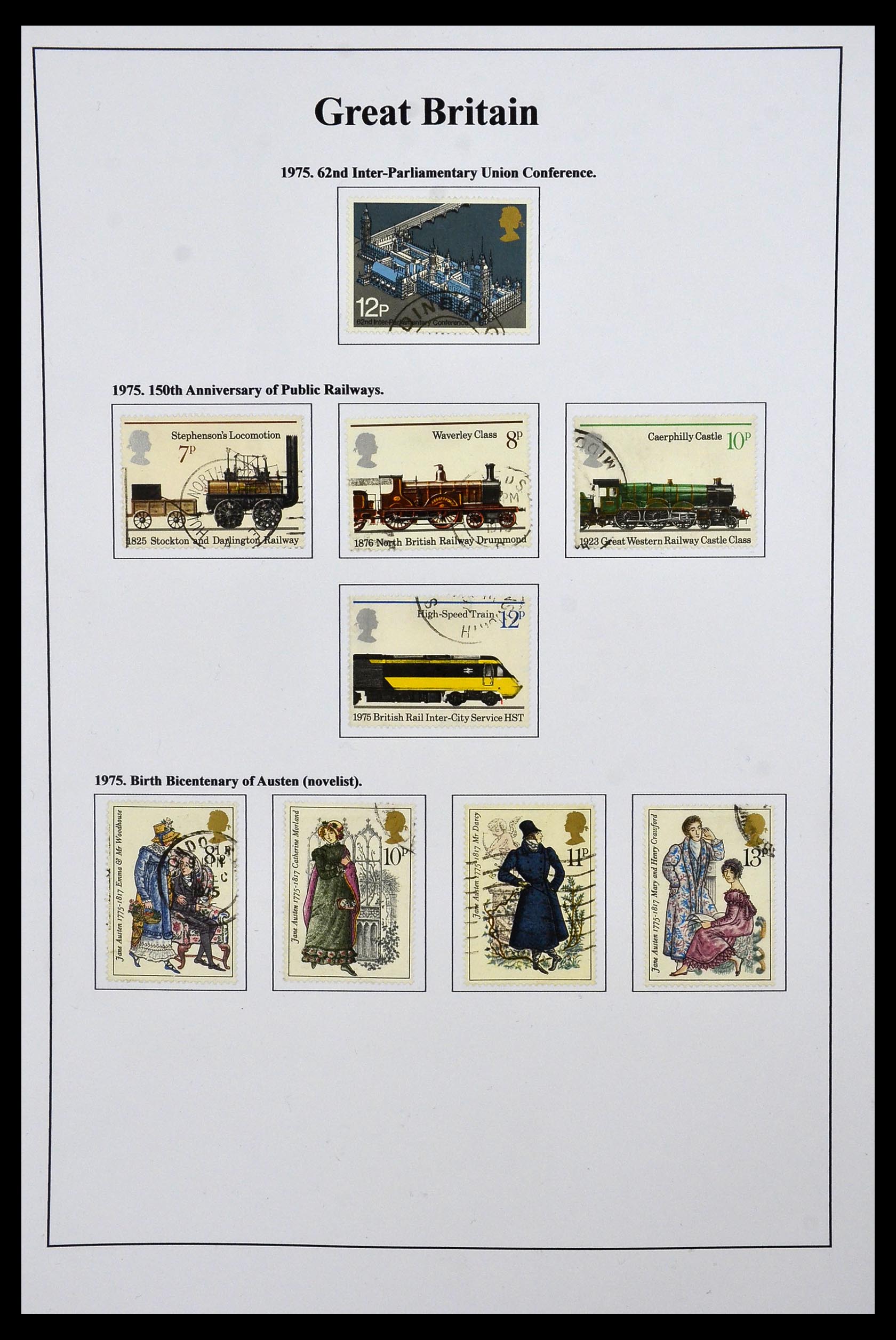 34022 025 - Stamp collection 34022 Great Britain 1952-2008.