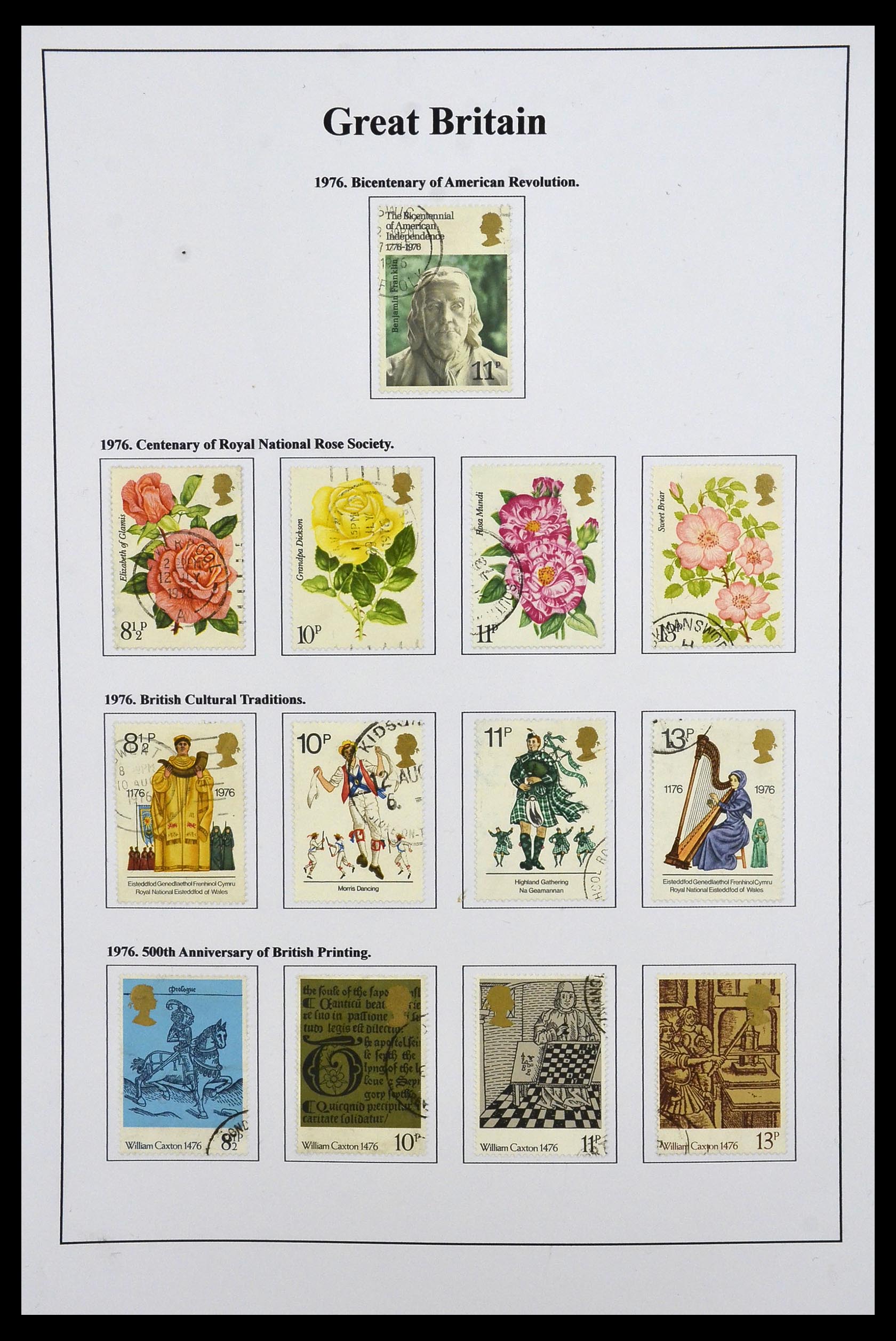 34022 027 - Stamp collection 34022 Great Britain 1952-2008.