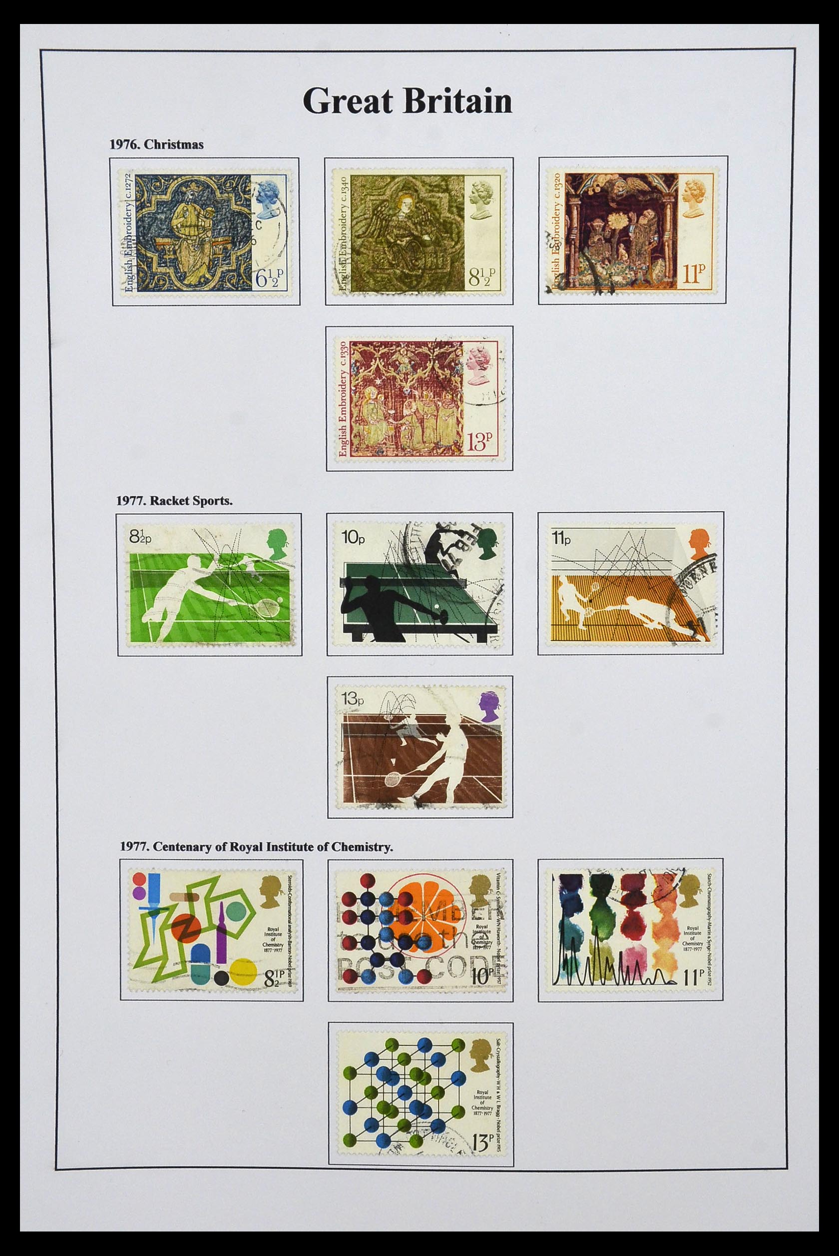 34022 028 - Stamp collection 34022 Great Britain 1952-2008.