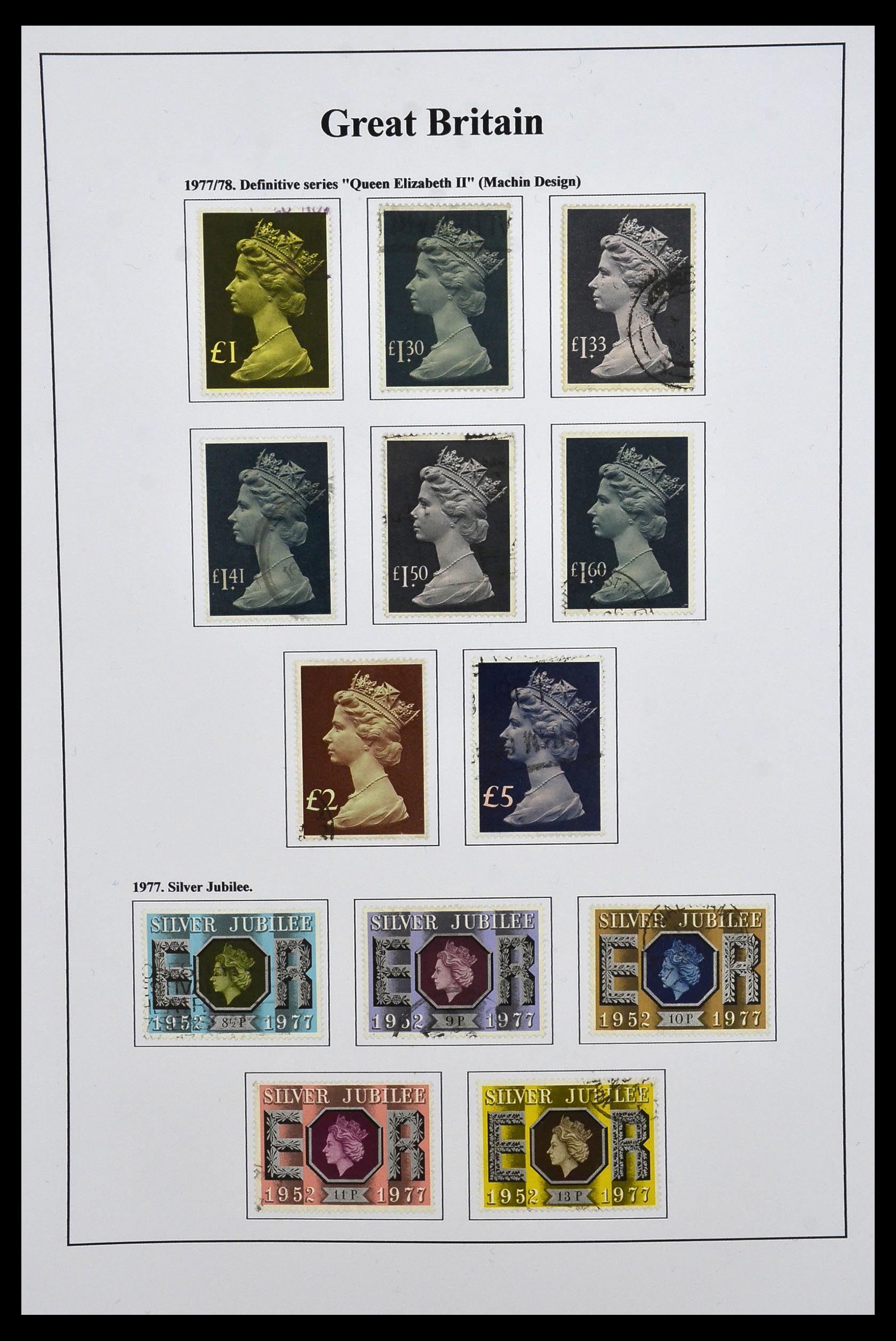 34022 029 - Stamp collection 34022 Great Britain 1952-2008.