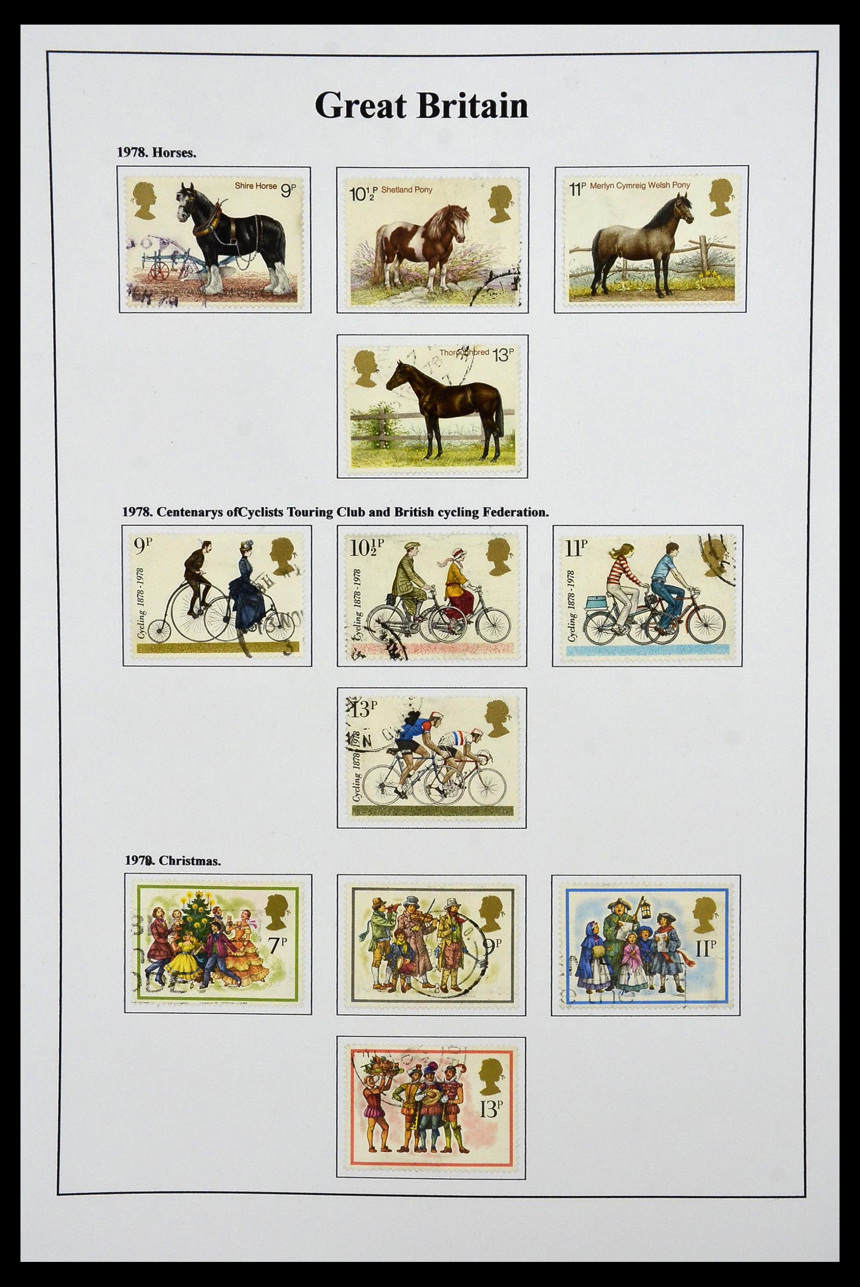 34022 032 - Stamp collection 34022 Great Britain 1952-2008.