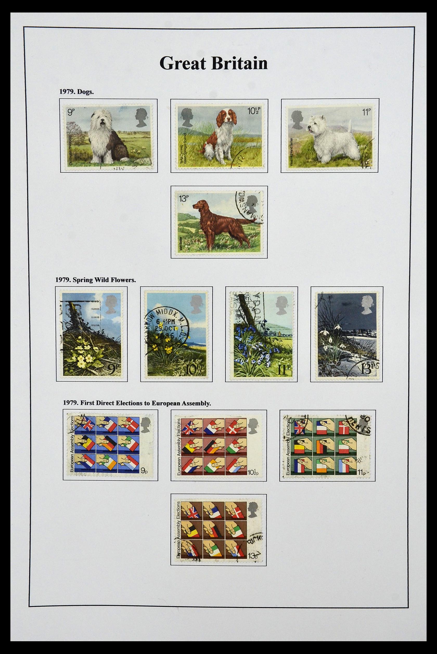 34022 033 - Stamp collection 34022 Great Britain 1952-2008.