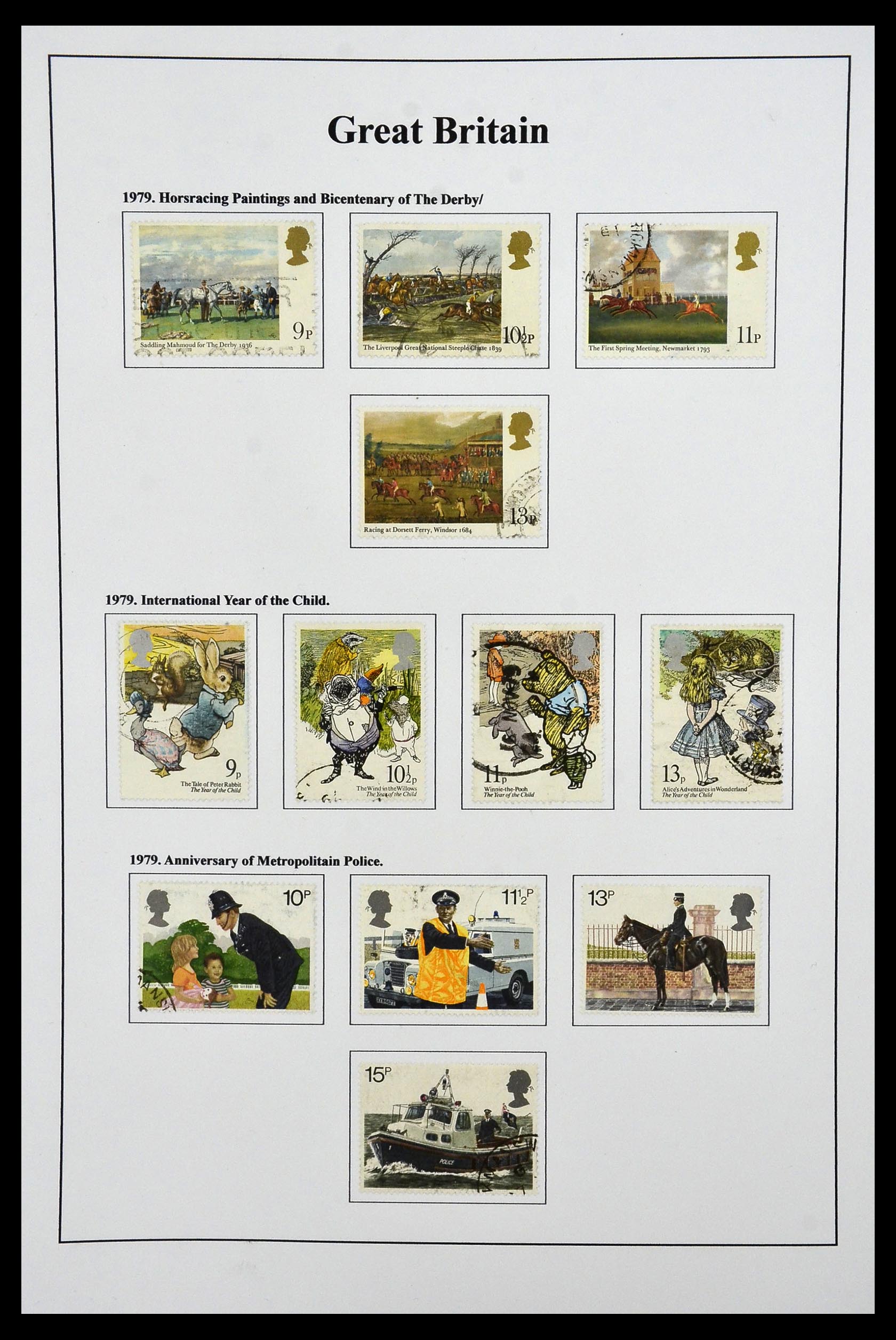34022 034 - Stamp collection 34022 Great Britain 1952-2008.