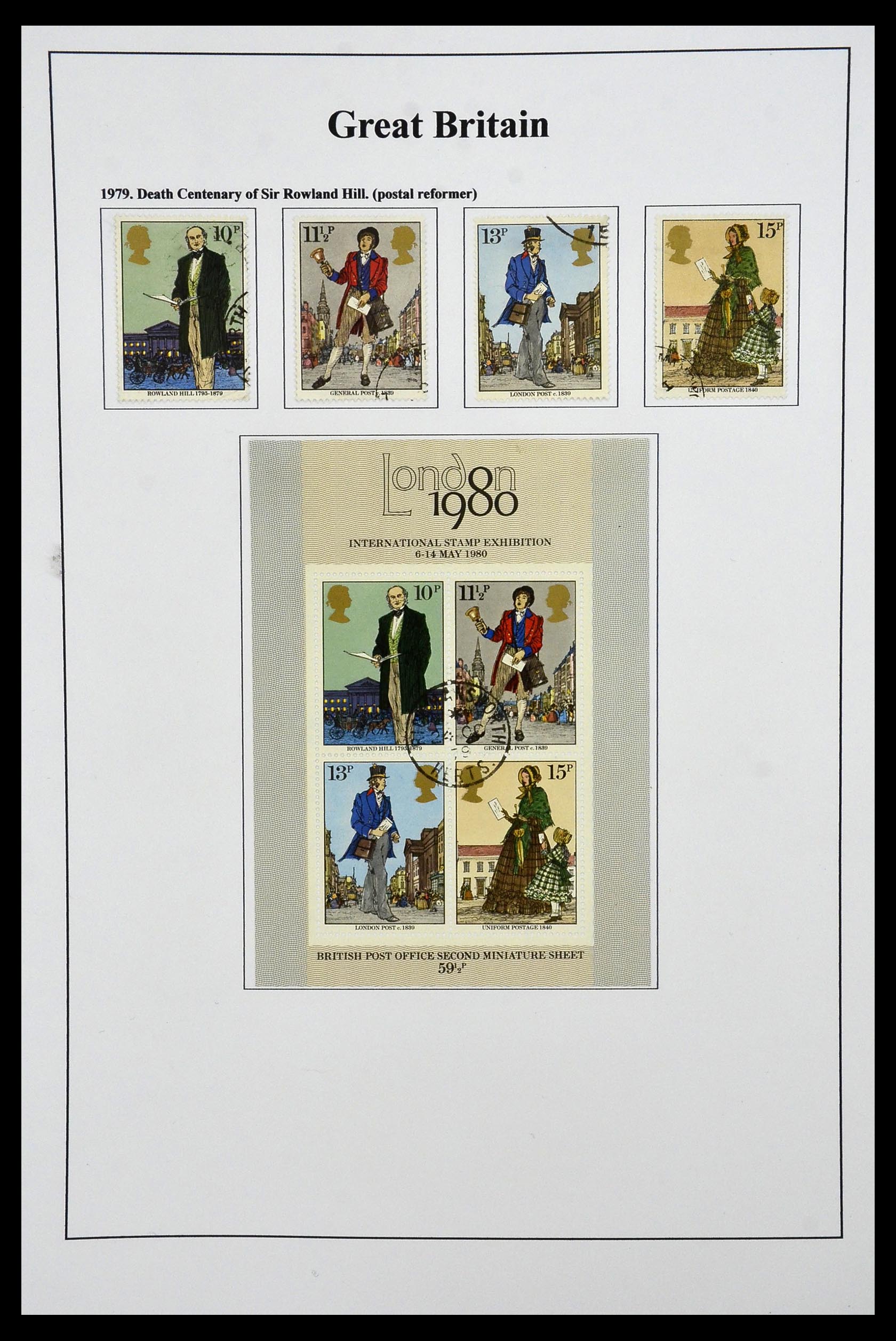 34022 035 - Stamp collection 34022 Great Britain 1952-2008.
