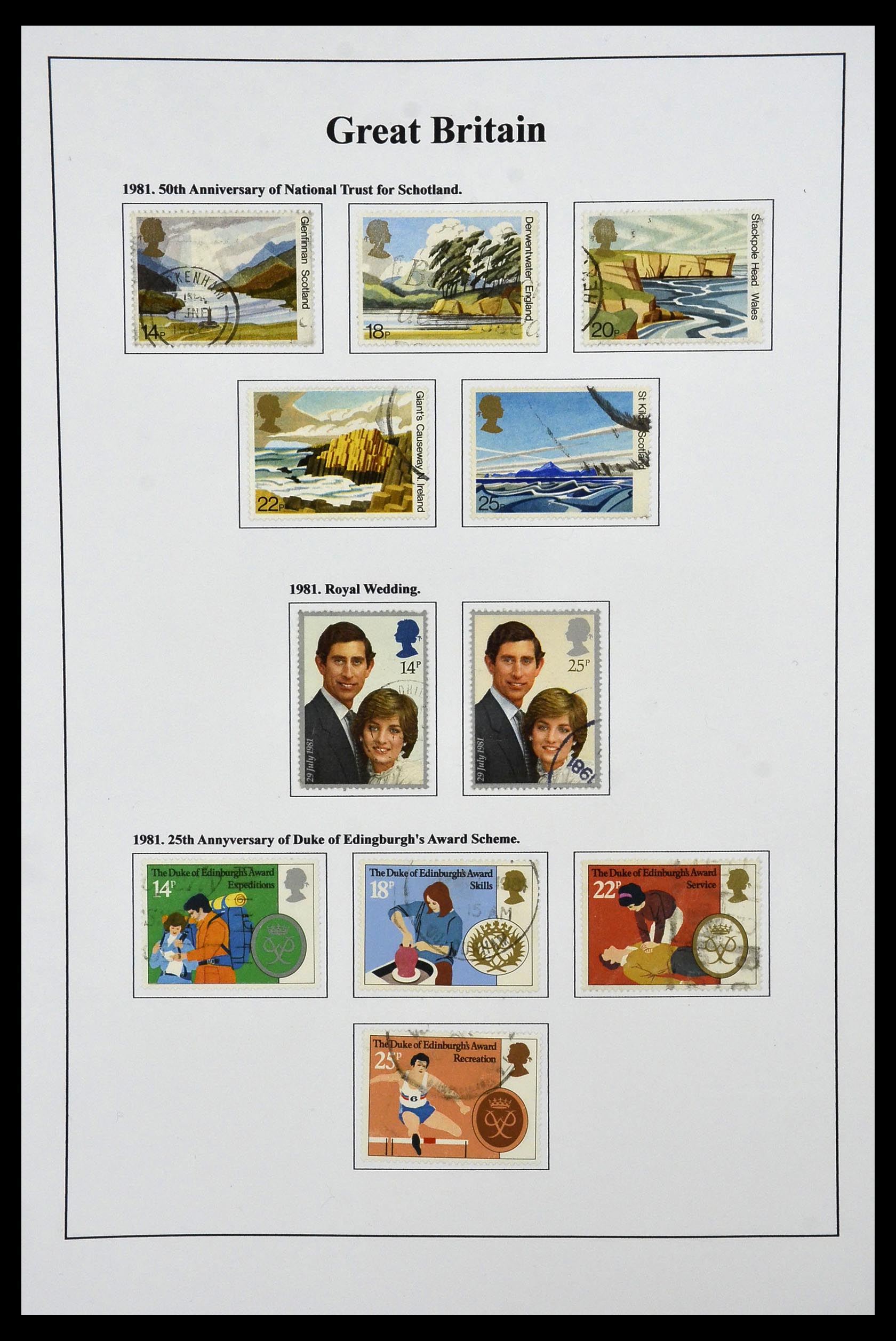 34022 040 - Stamp collection 34022 Great Britain 1952-2008.