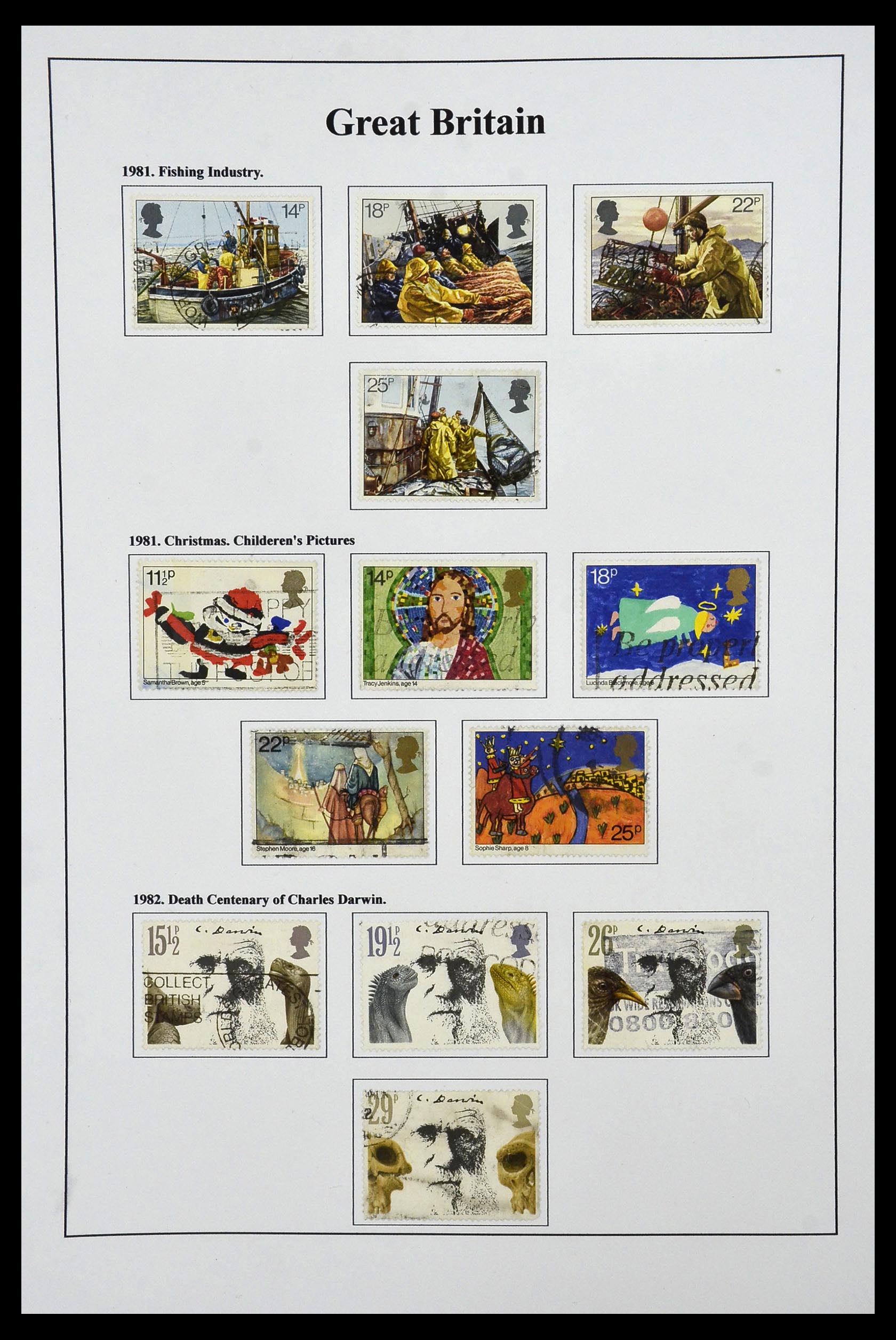 34022 041 - Stamp collection 34022 Great Britain 1952-2008.