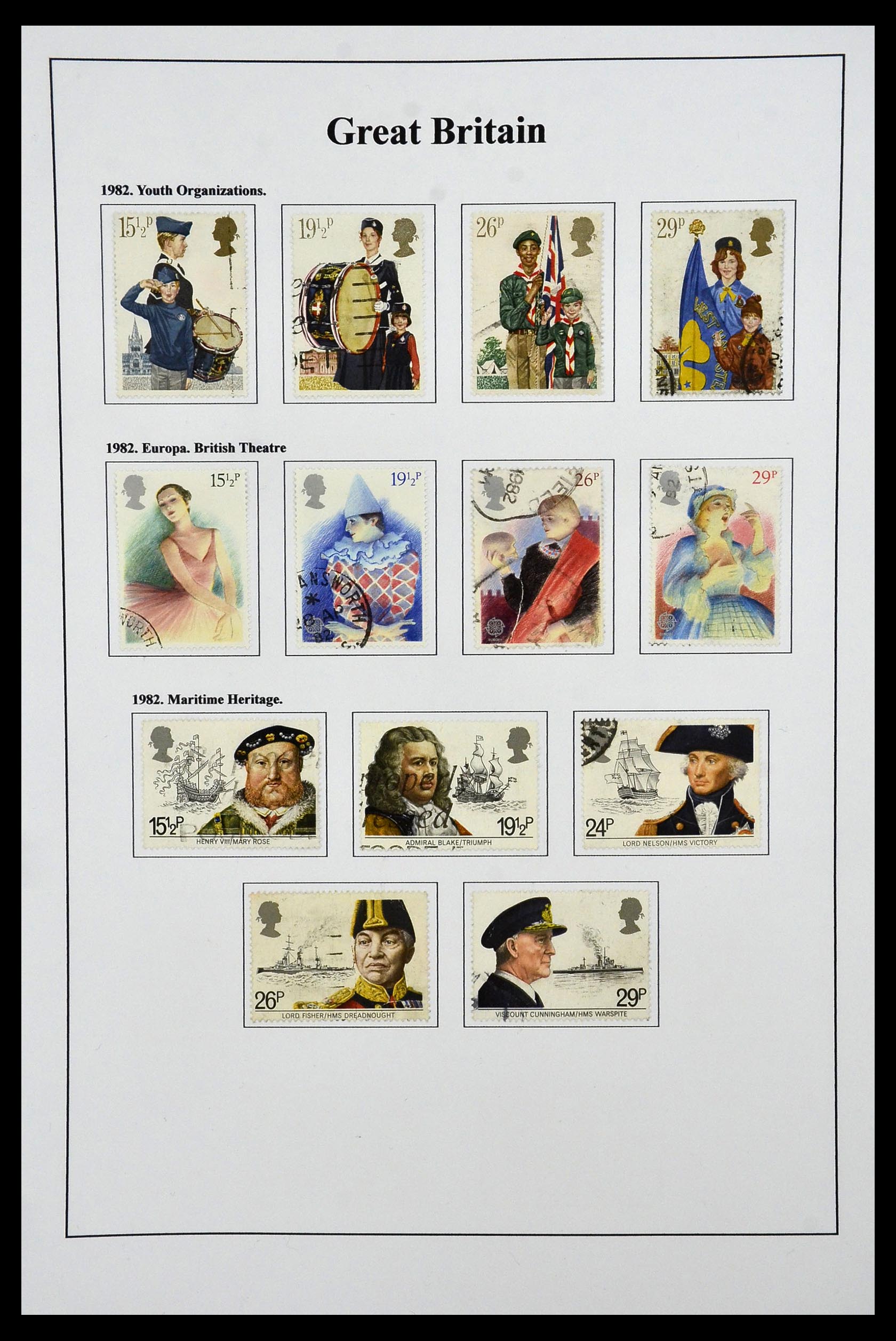 34022 042 - Stamp collection 34022 Great Britain 1952-2008.