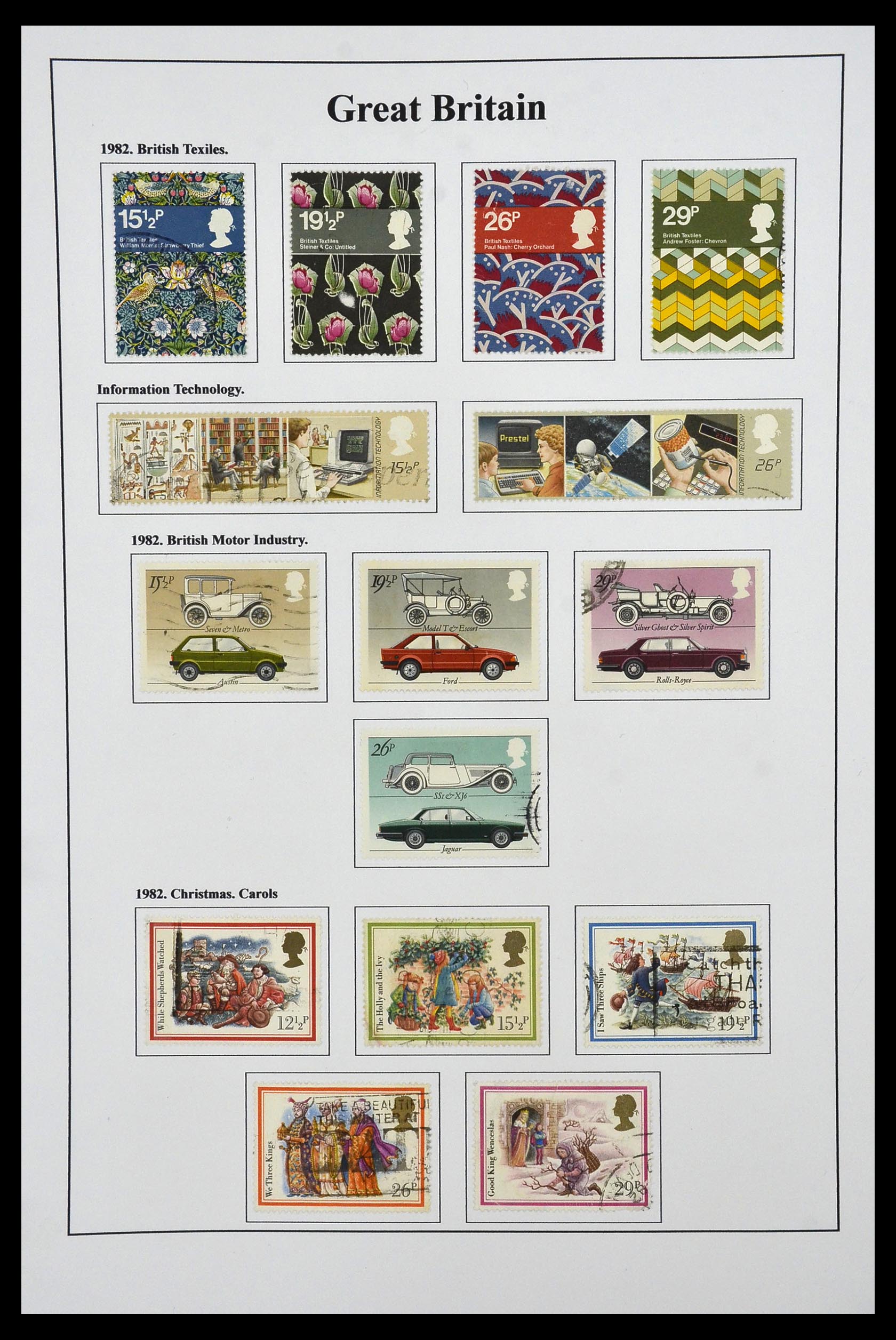 34022 043 - Stamp collection 34022 Great Britain 1952-2008.