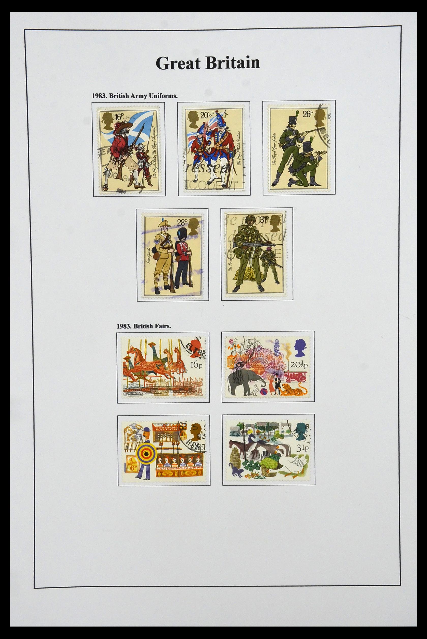 34022 045 - Stamp collection 34022 Great Britain 1952-2008.