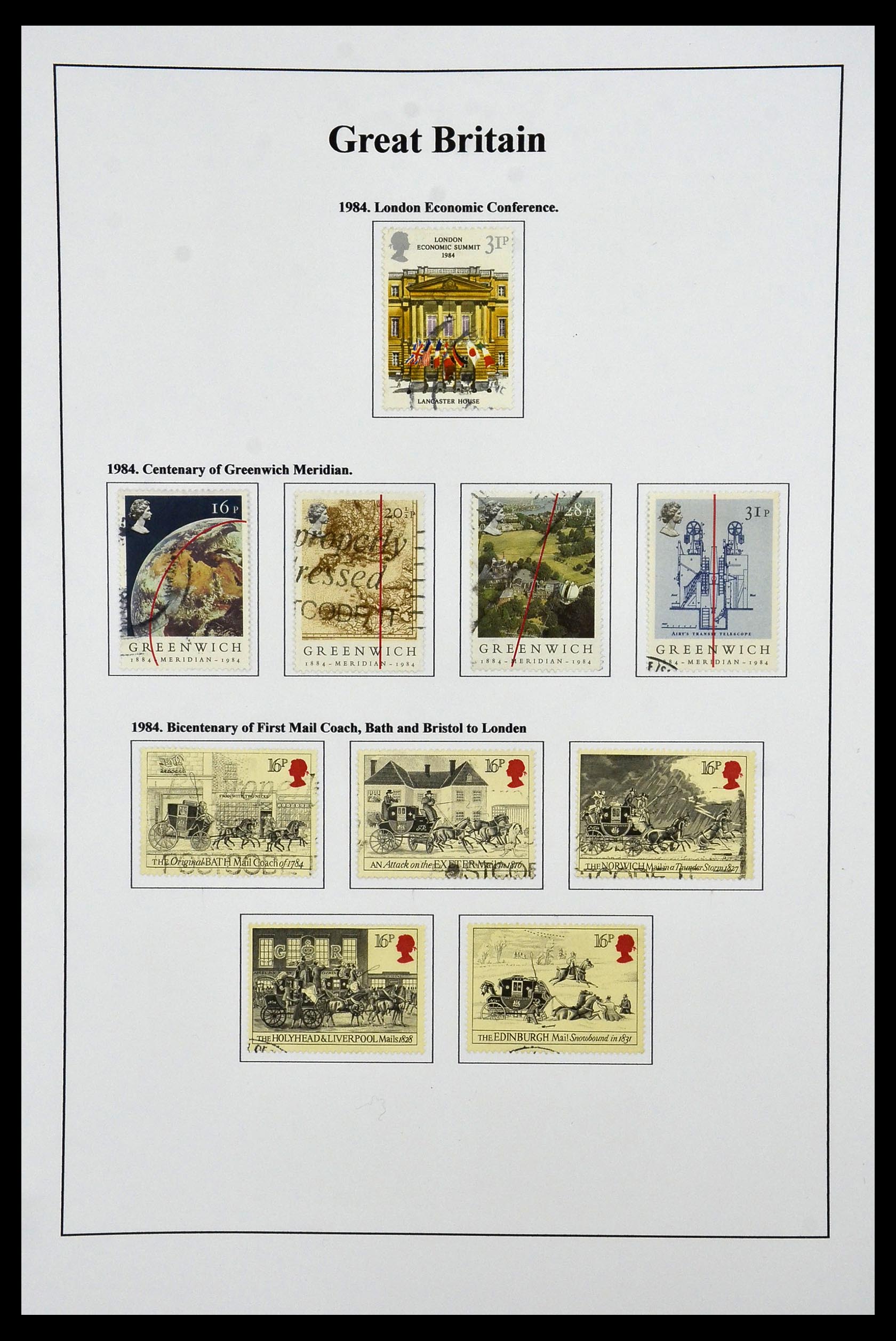 34022 048 - Stamp collection 34022 Great Britain 1952-2008.