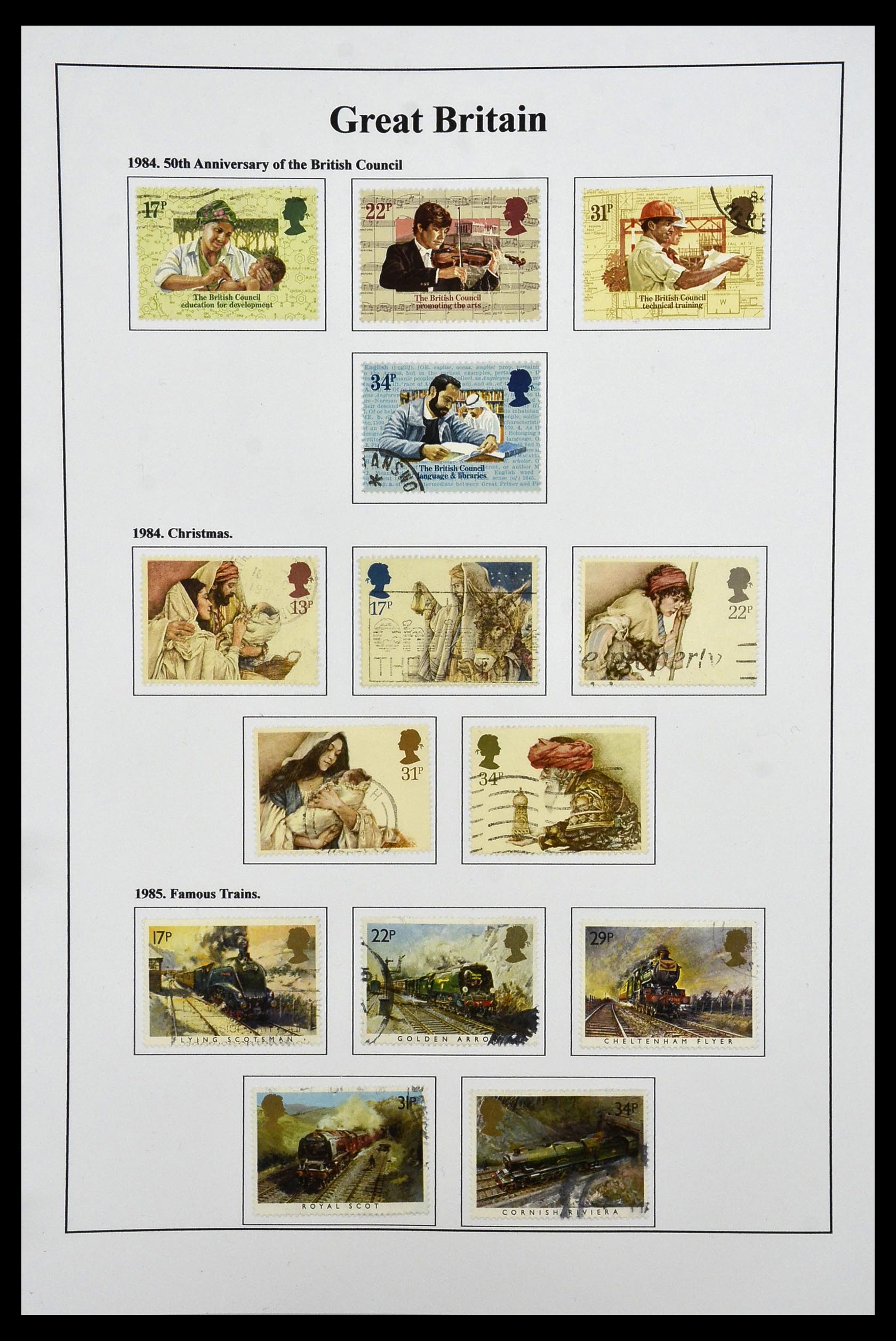 34022 049 - Stamp collection 34022 Great Britain 1952-2008.
