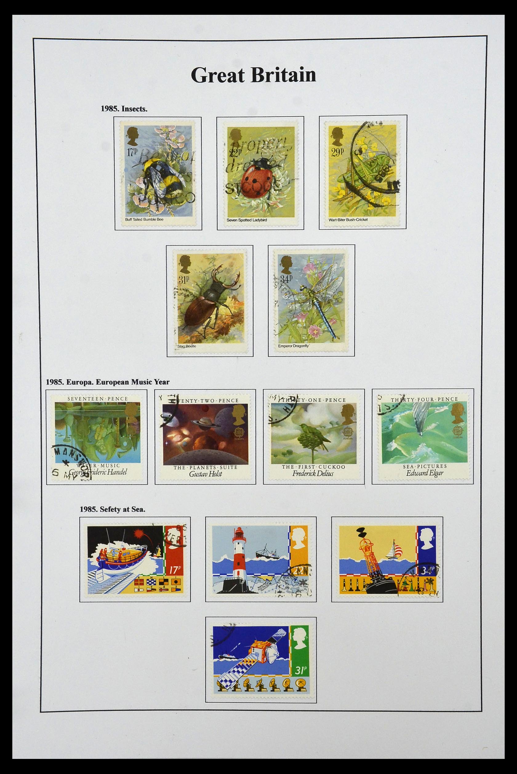 34022 050 - Stamp collection 34022 Great Britain 1952-2008.