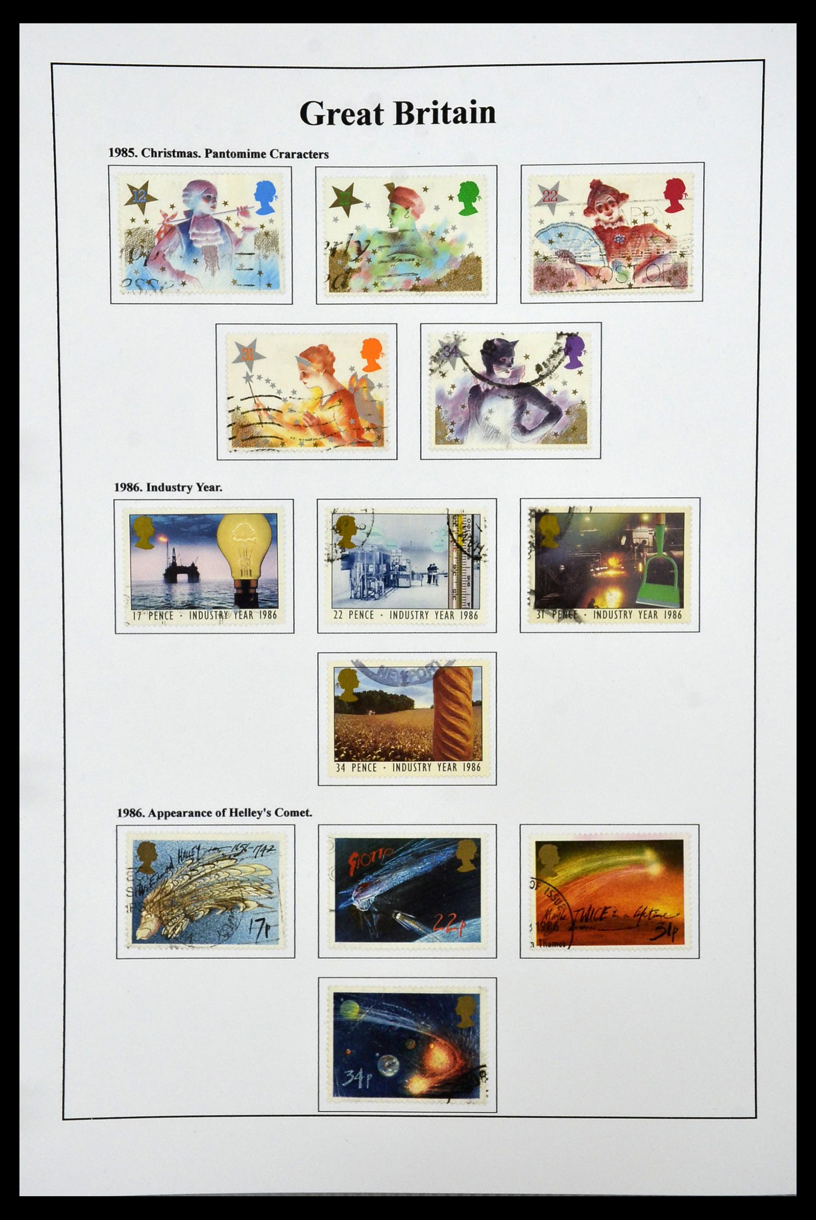 34022 052 - Stamp collection 34022 Great Britain 1952-2008.