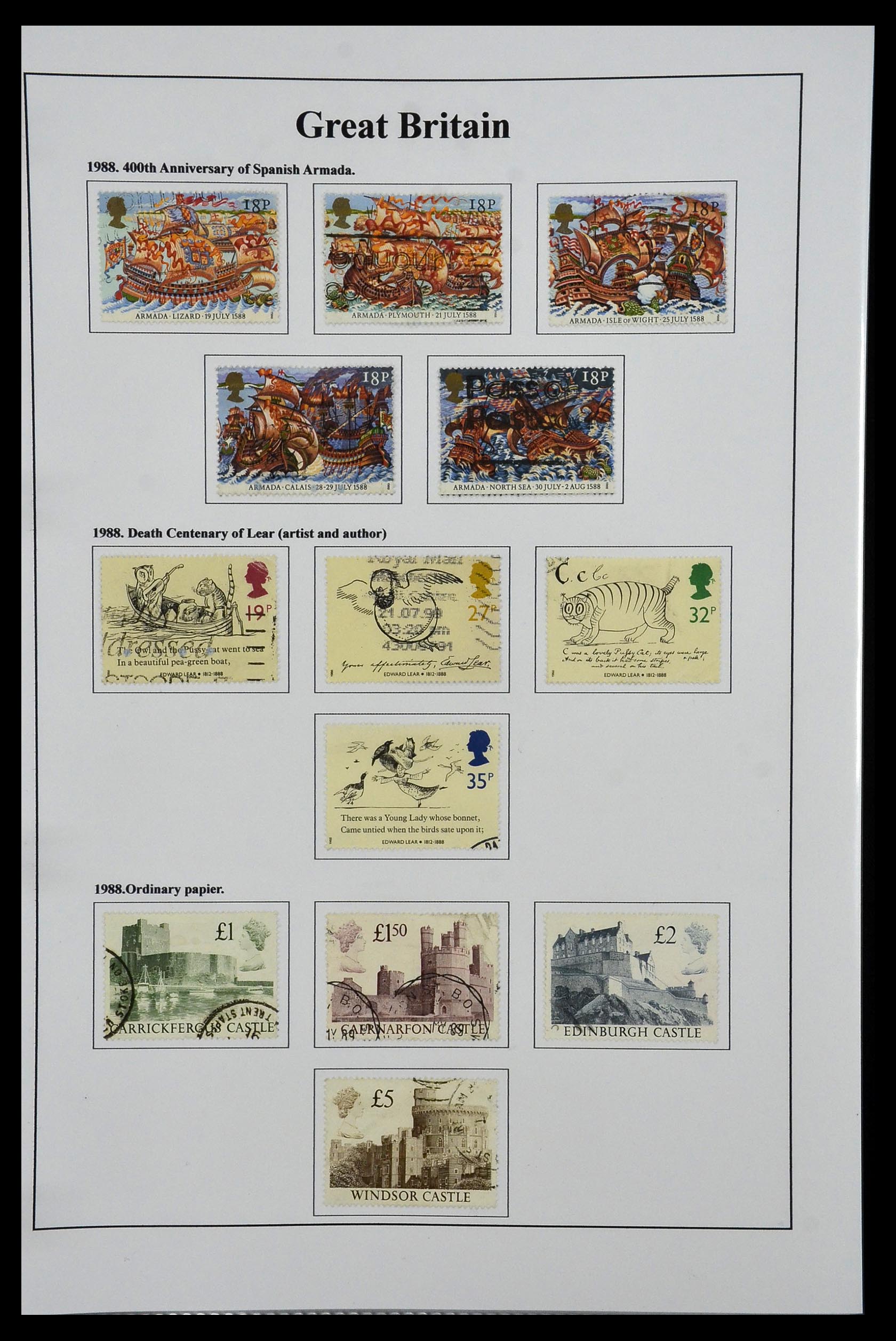 34022 061 - Stamp collection 34022 Great Britain 1952-2008.