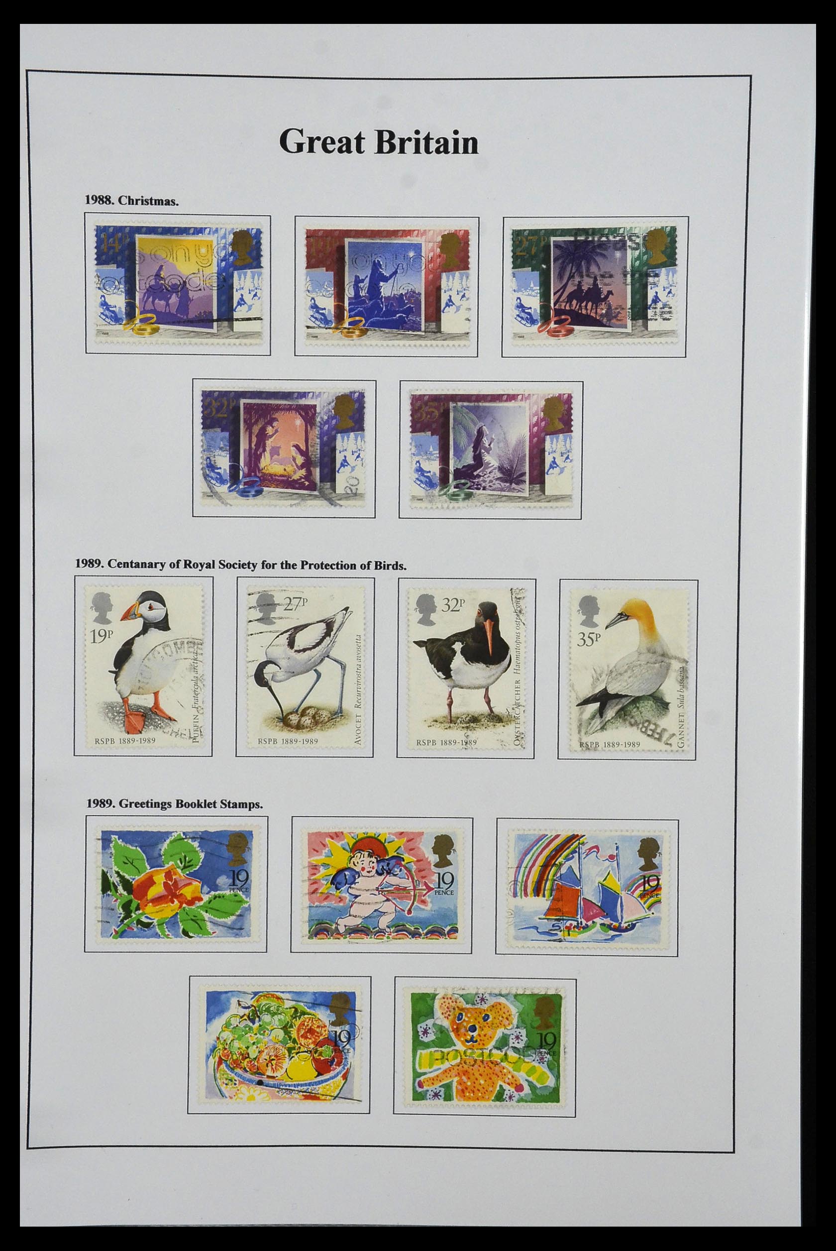 34022 062 - Stamp collection 34022 Great Britain 1952-2008.