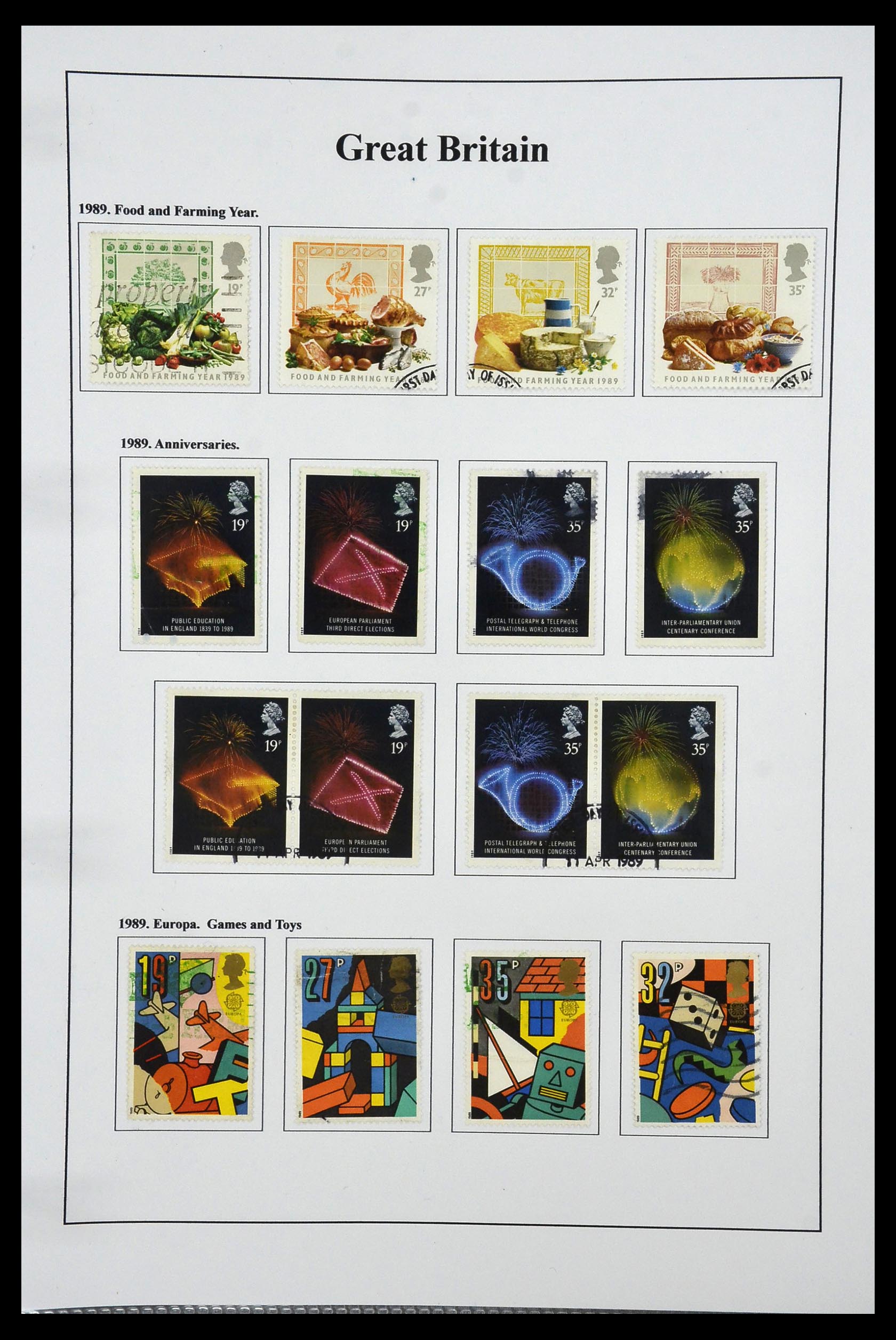 34022 063 - Stamp collection 34022 Great Britain 1952-2008.