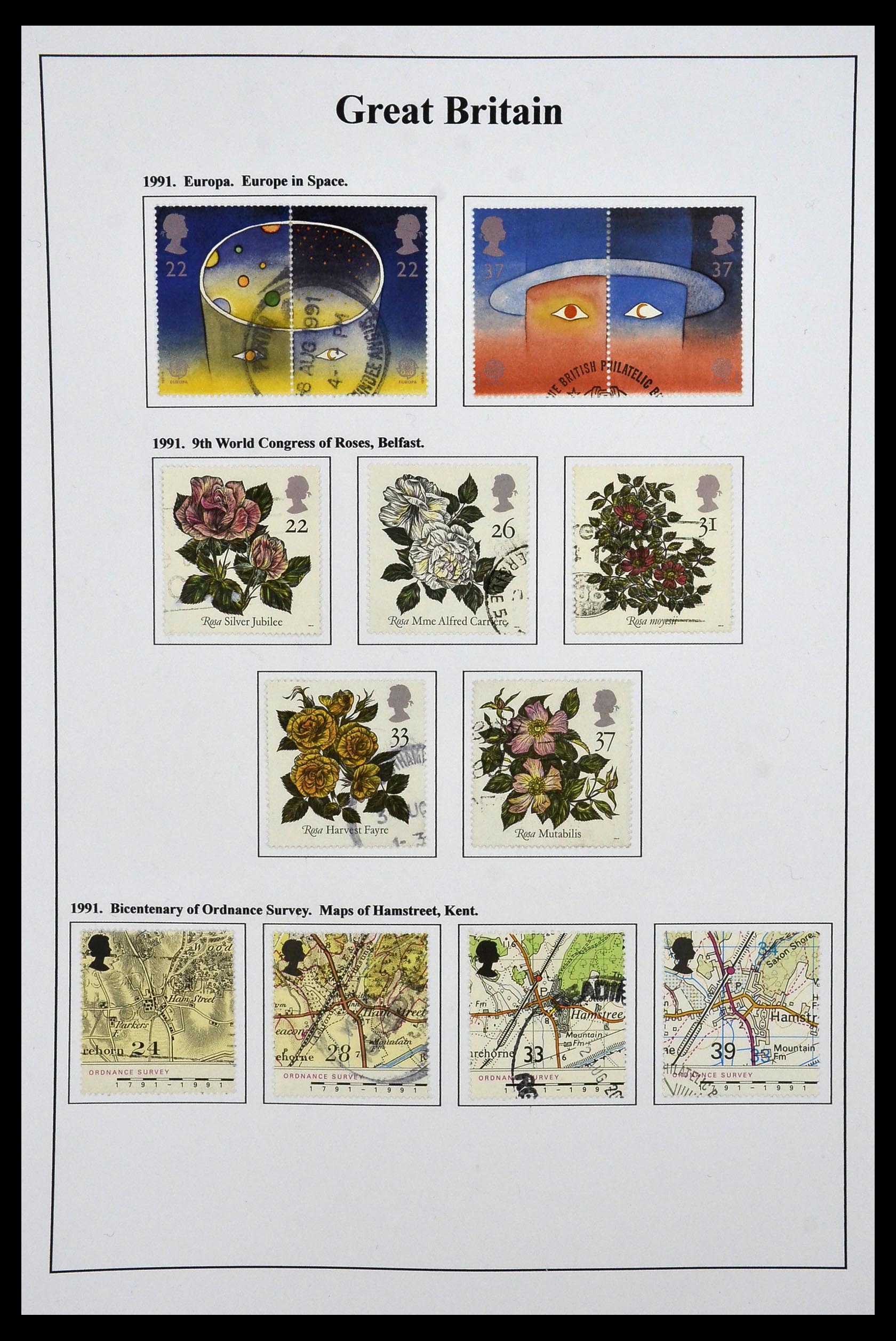 34022 073 - Stamp collection 34022 Great Britain 1952-2008.
