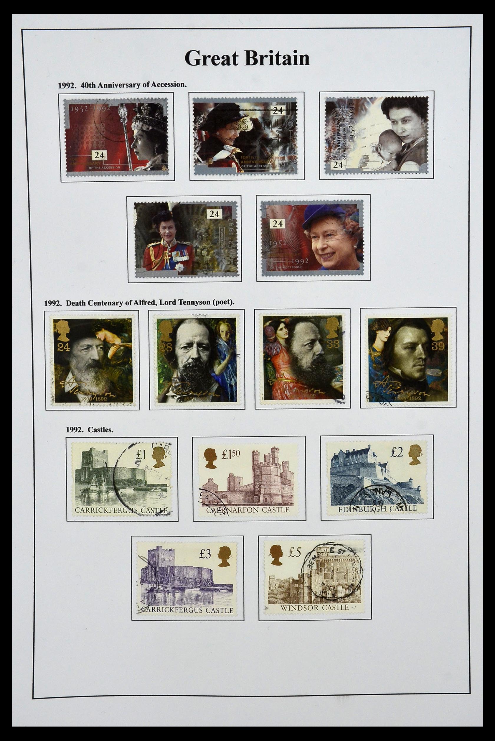 34022 076 - Stamp collection 34022 Great Britain 1952-2008.