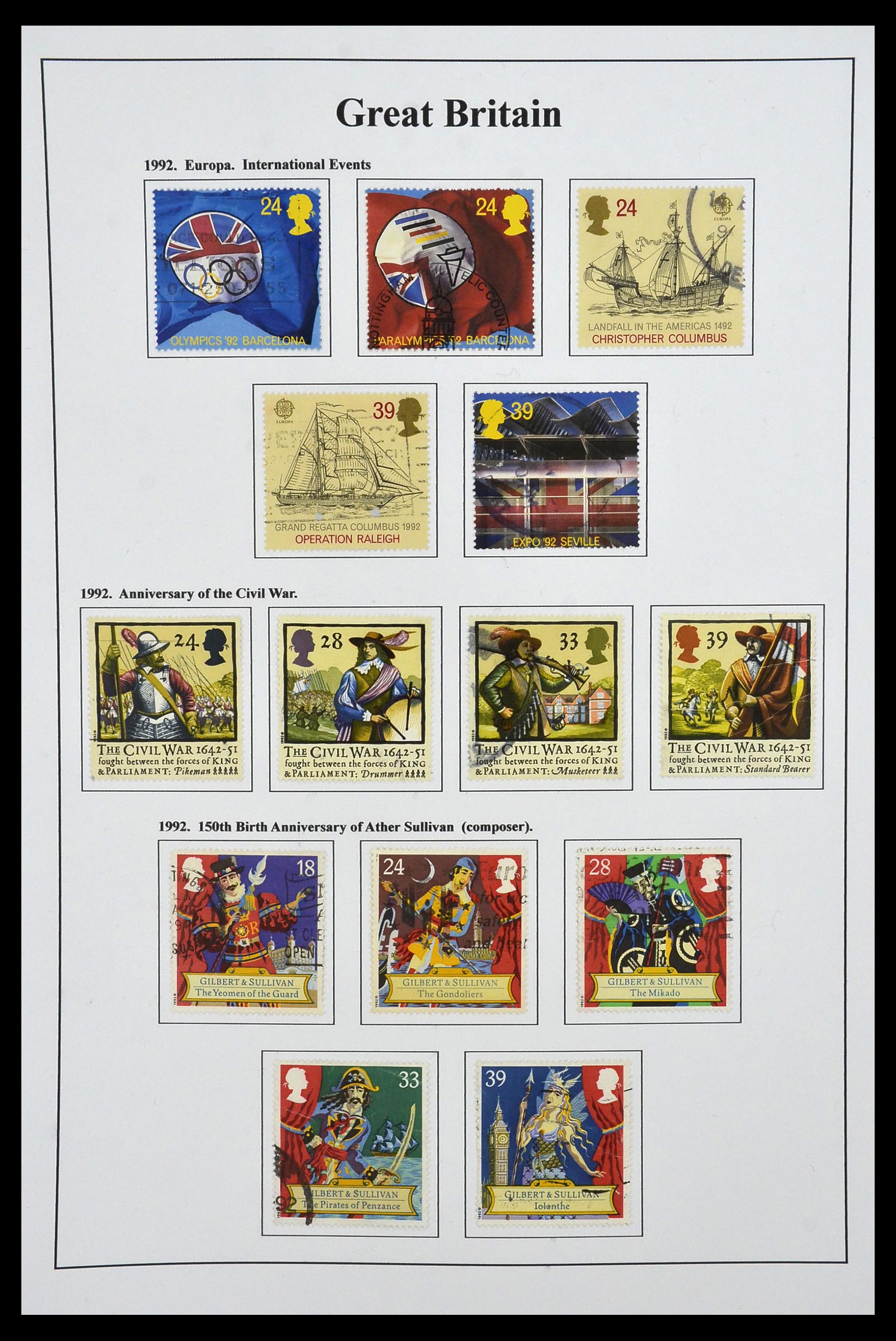 34022 077 - Stamp collection 34022 Great Britain 1952-2008.